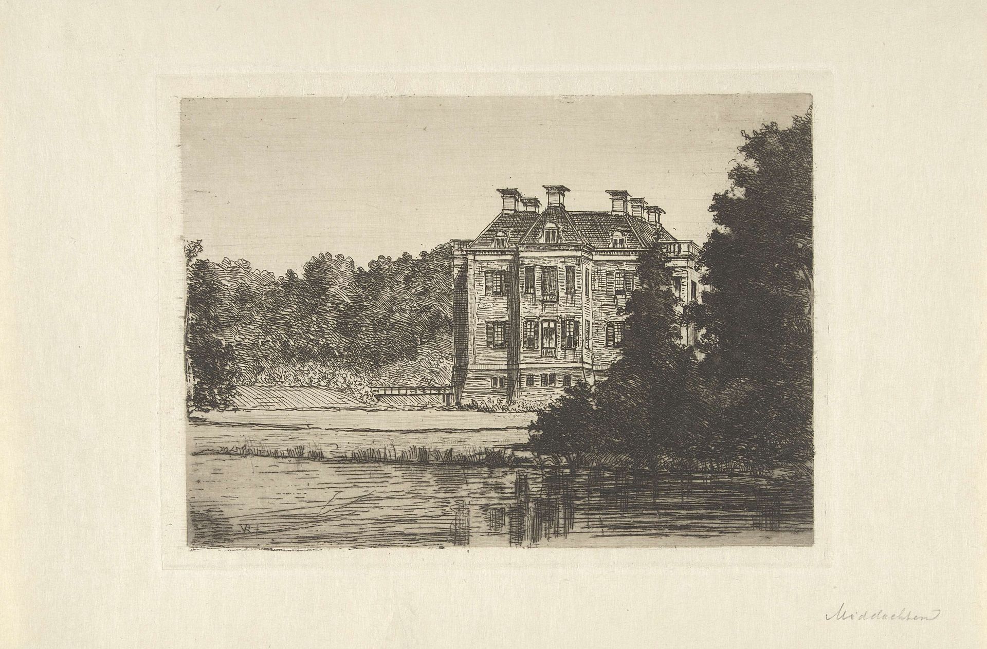 Kasteel Middachten by jonkheer Barthold Willem Floris van Riemsdijk