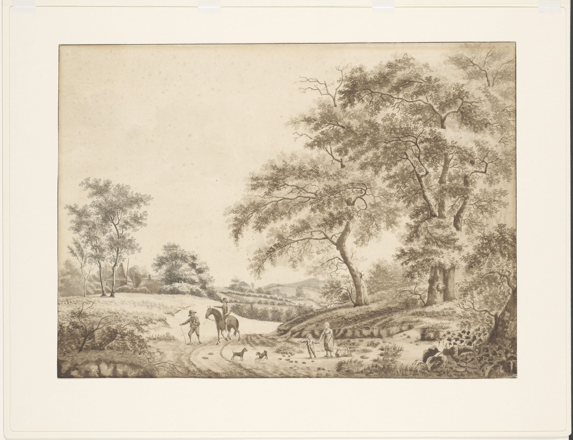 Landschap by J.H. de Friderici