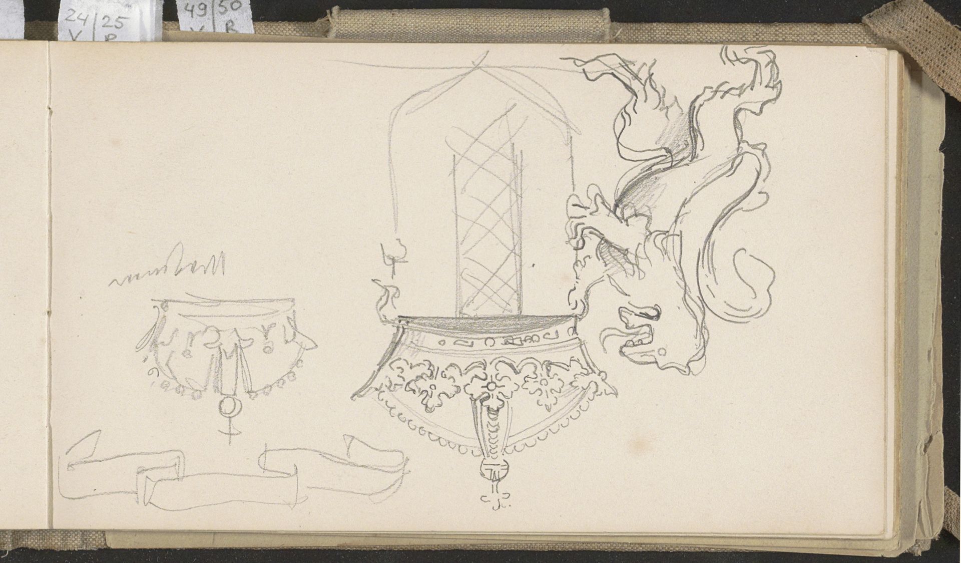 Wapen van het Koninkrijk der Nederlanden by Antoon Derkinderen