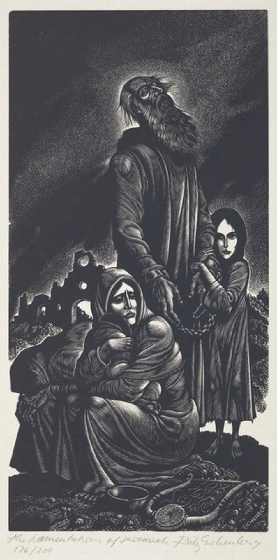 The Lamentations of Jeremiah by Fritz Eichenberg