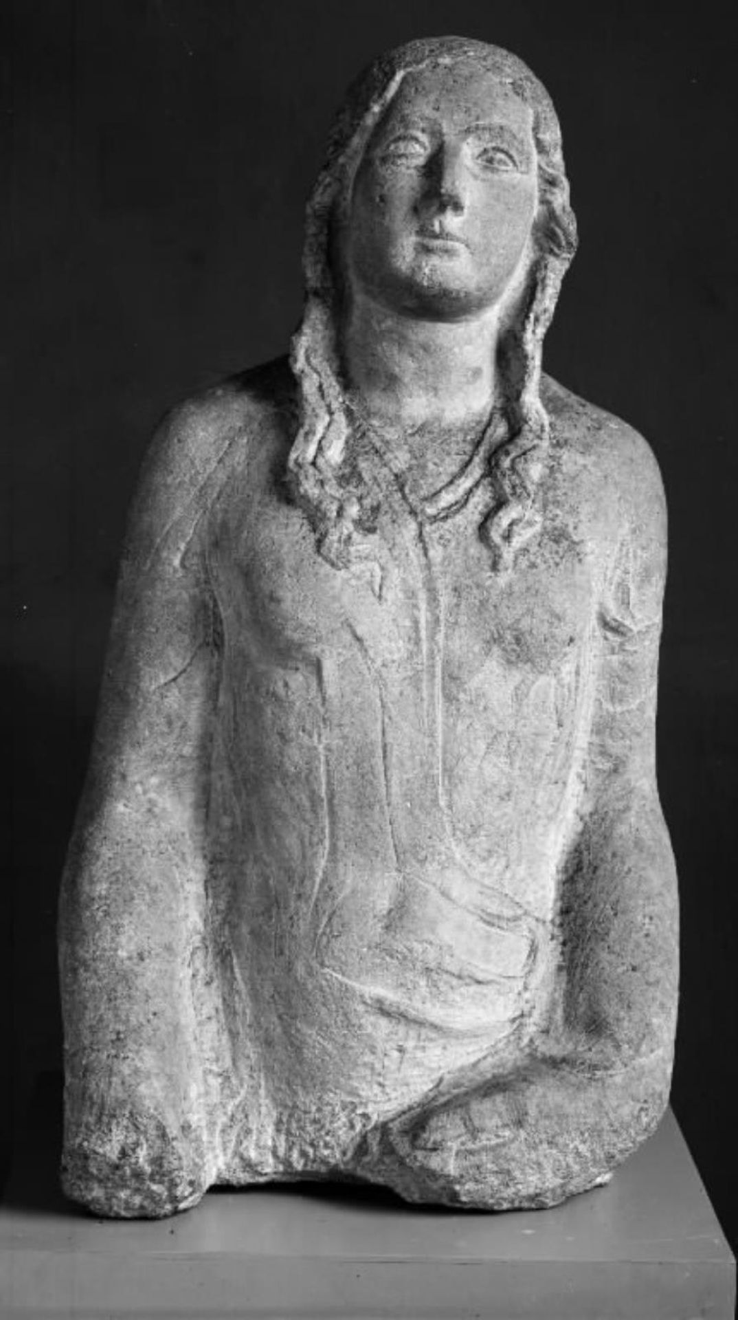 Female Half-Length Figure by Henri Doucet