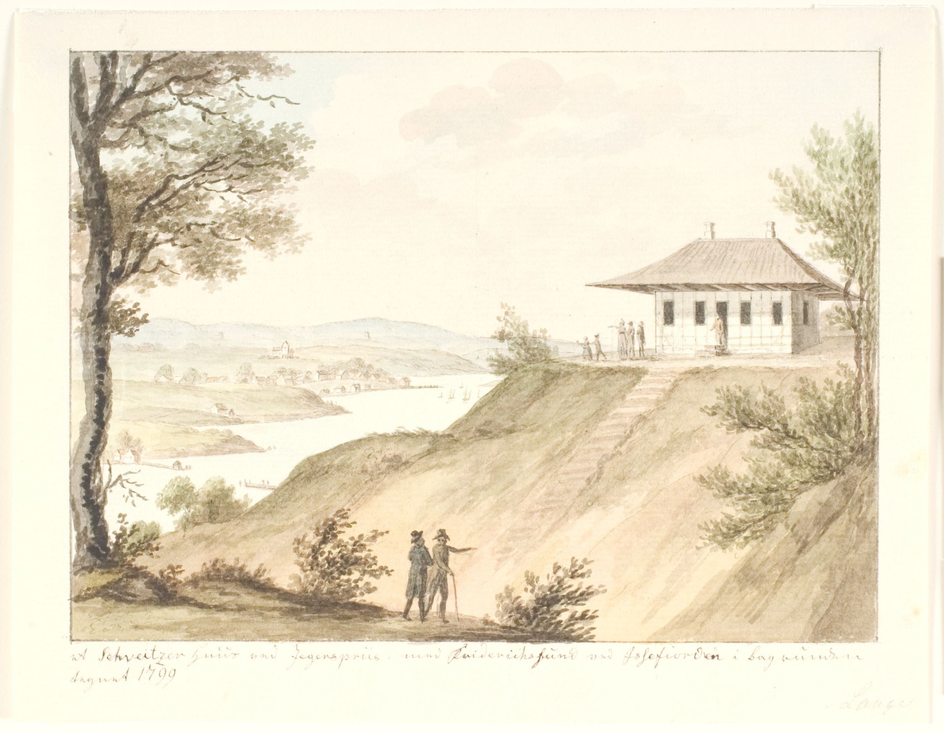 Schweizerhuset ved Jægerspris by Søren L. Lange