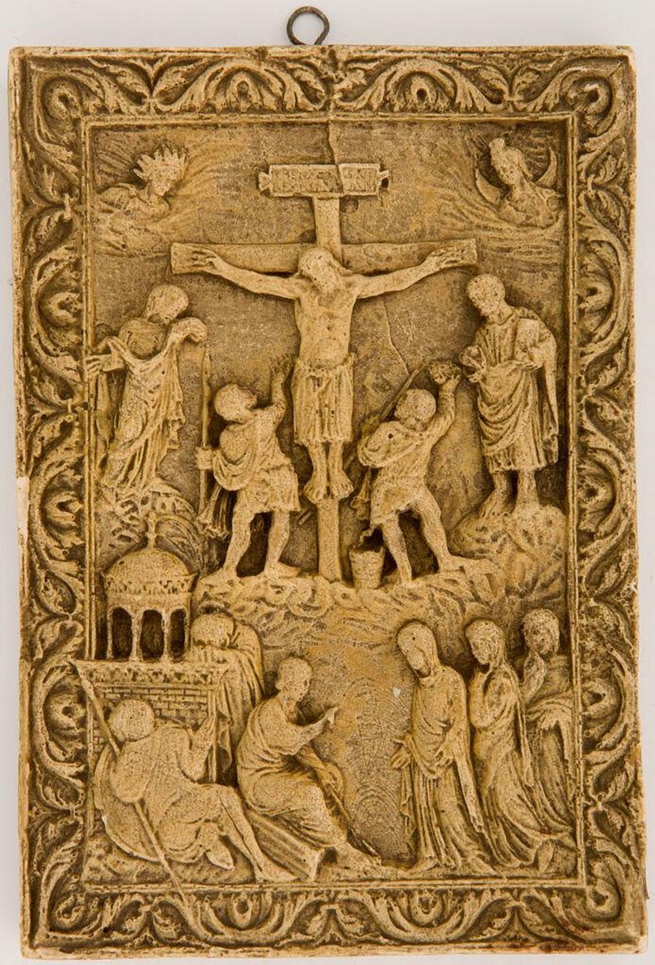 Crucifixion and Marys at the Tomb, Liuthard School by Unidentified Maker