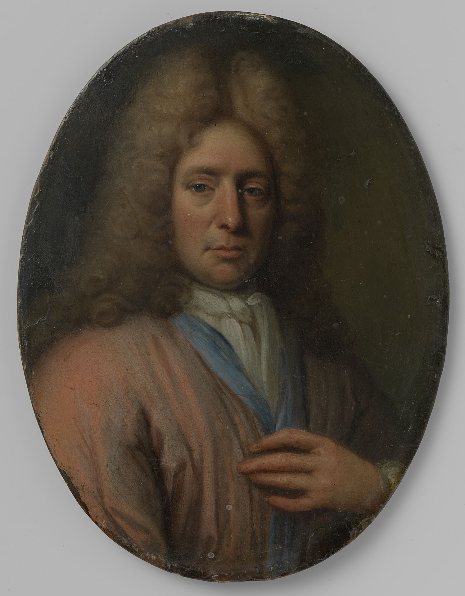 Portrait of a Man, perhaps a Self Portrait by Jan Verkolje, I