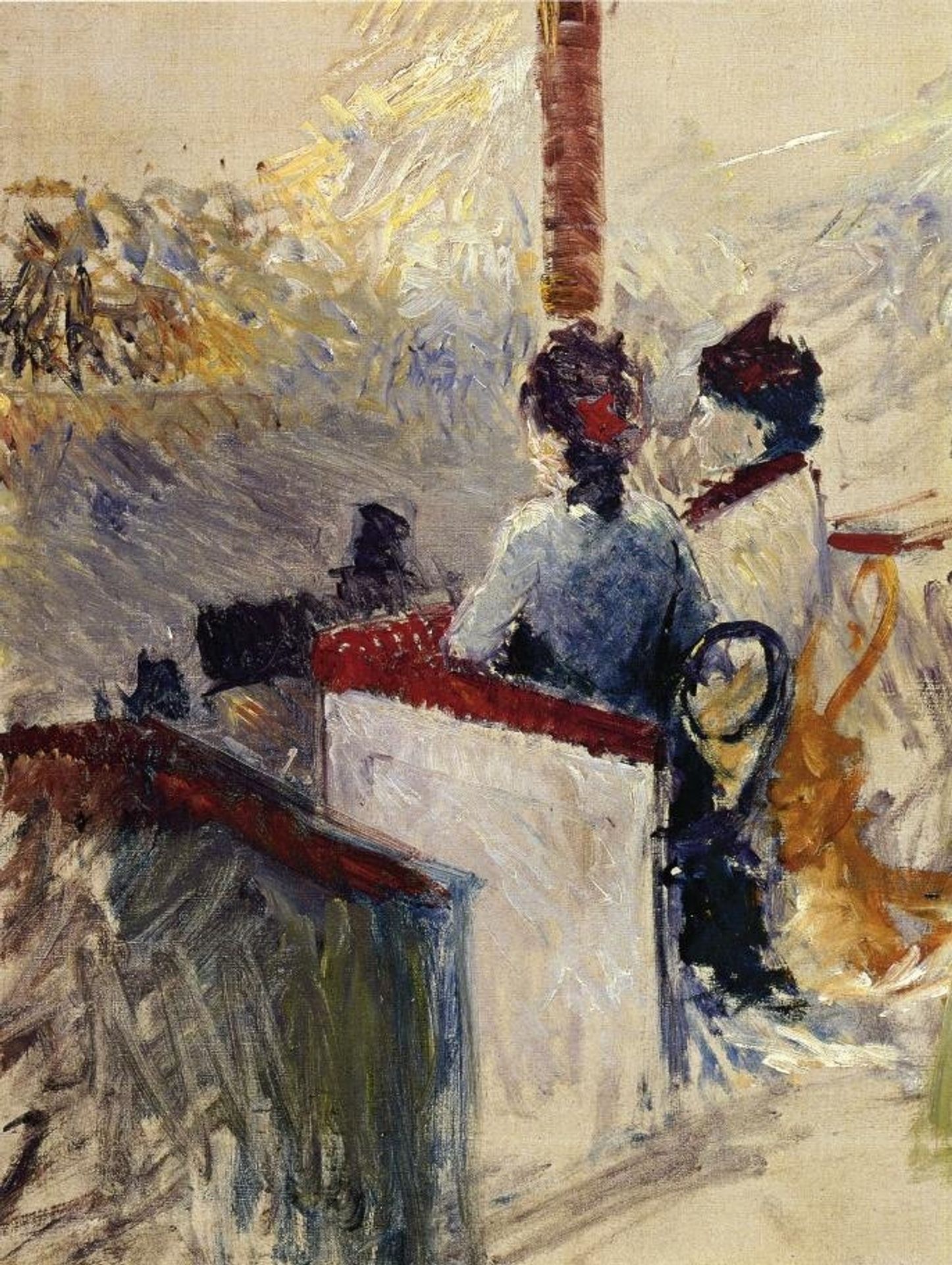 The Box by Henri de Toulouse-Lautrec