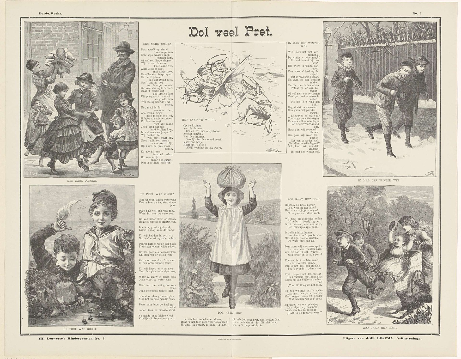 Dol veel pret by H.F. Davey