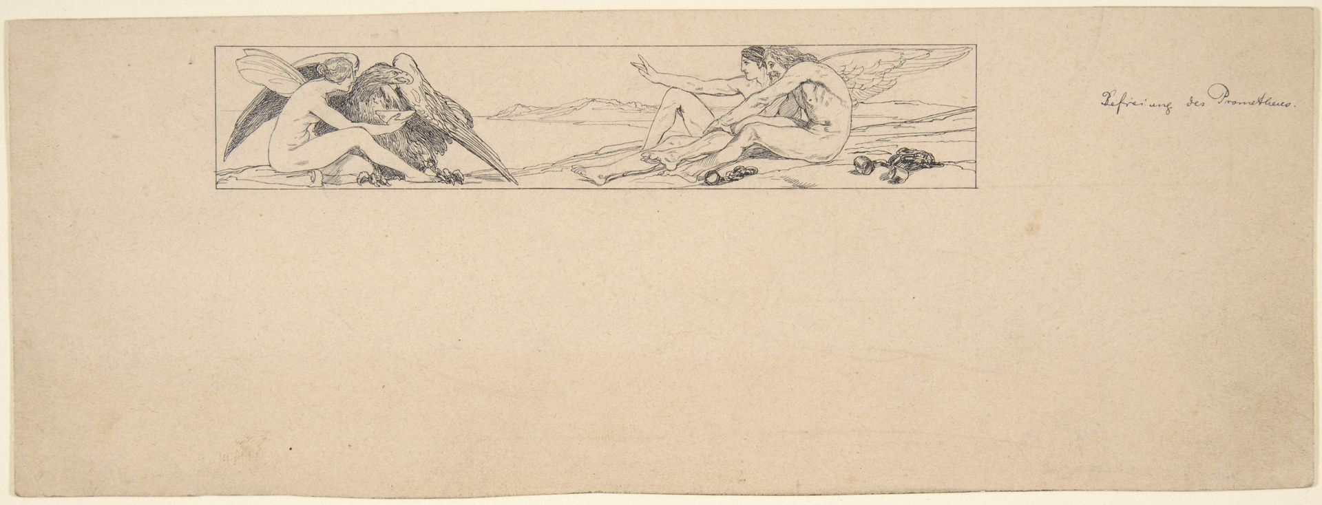 The Release of Prometheus by Max Klinger