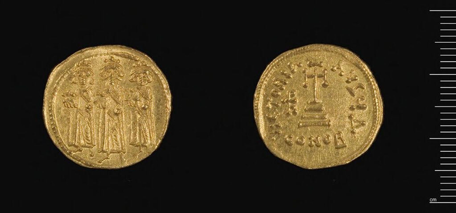 Coin of Herakleios by Abd-al-Malik (Umayyads)