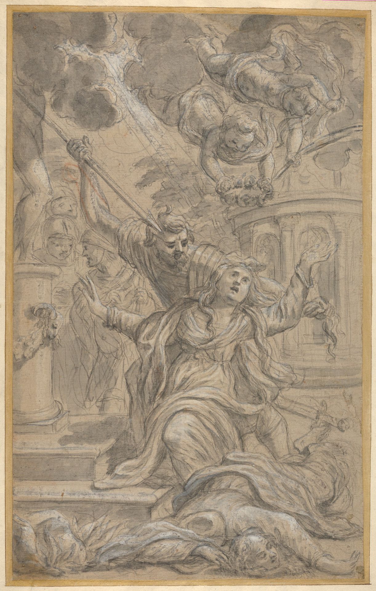 Martyrdom of Two Female Saints by Cosimo Ulivelli