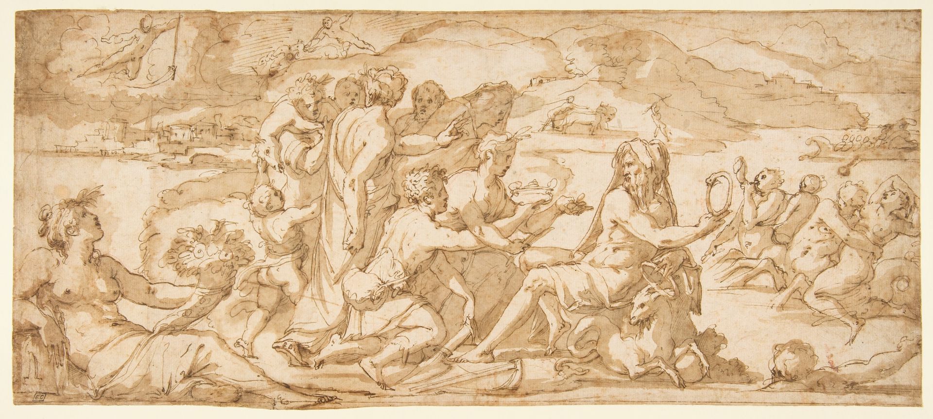 The First Fruits of the Earth Offered to Saturn by Giorgio Vasari