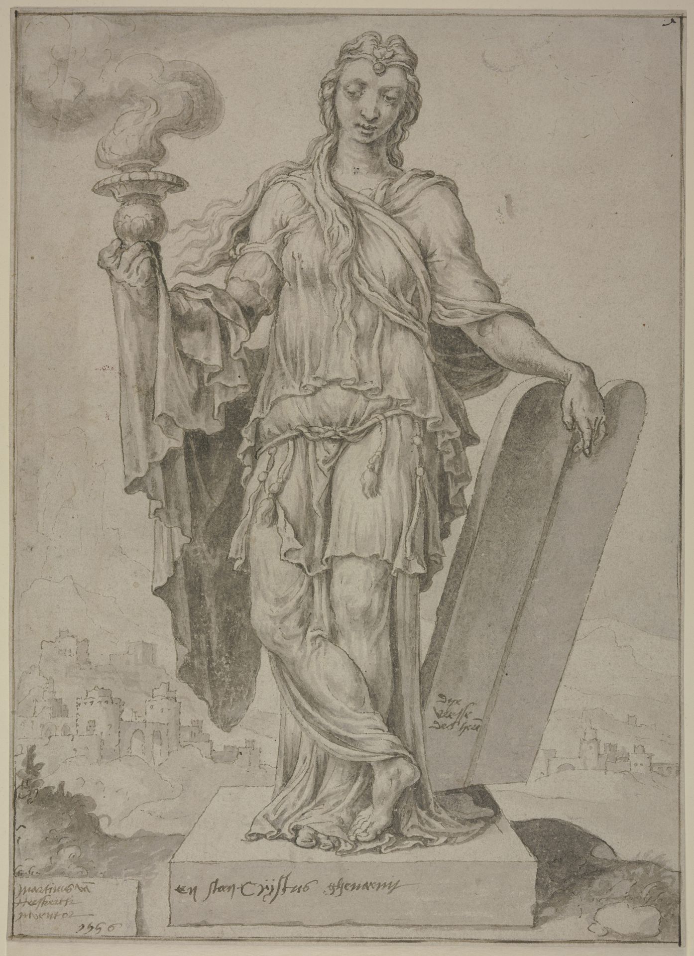 Fides by Maarten van Heemskerck