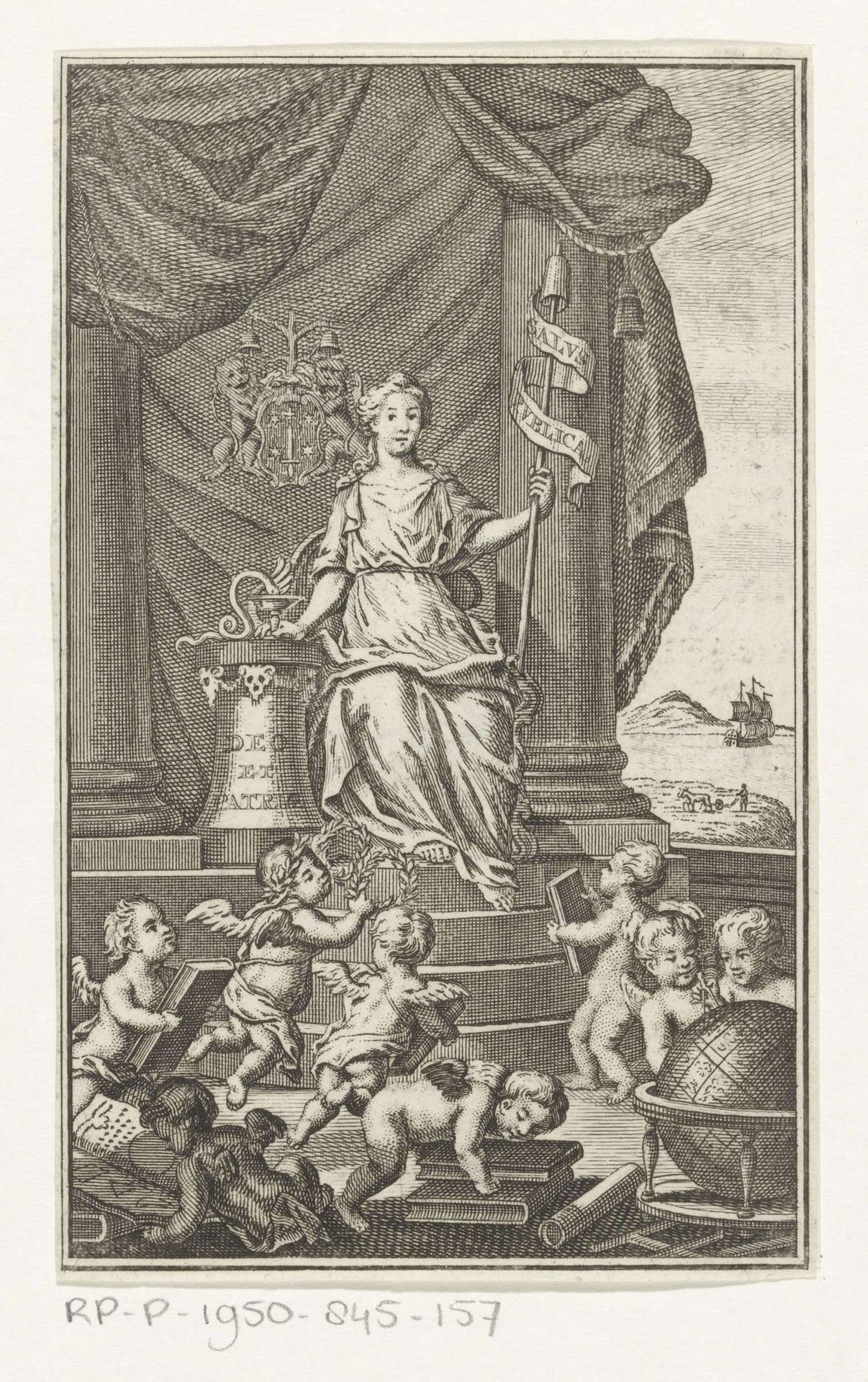 Stedenmaagd van Haarlem by Jacob Folkema