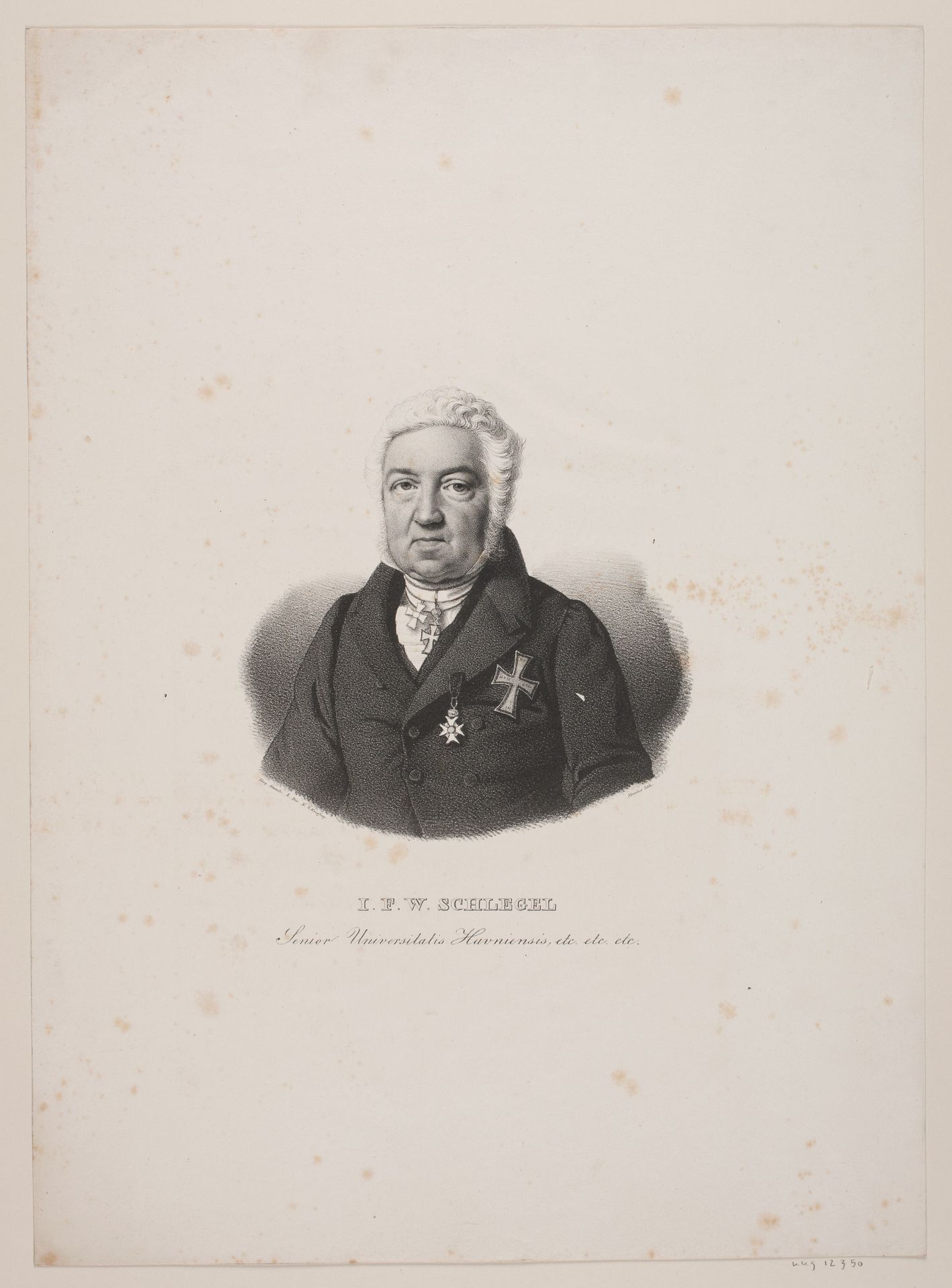 Professor J.F.V. Schlegel by David Monies