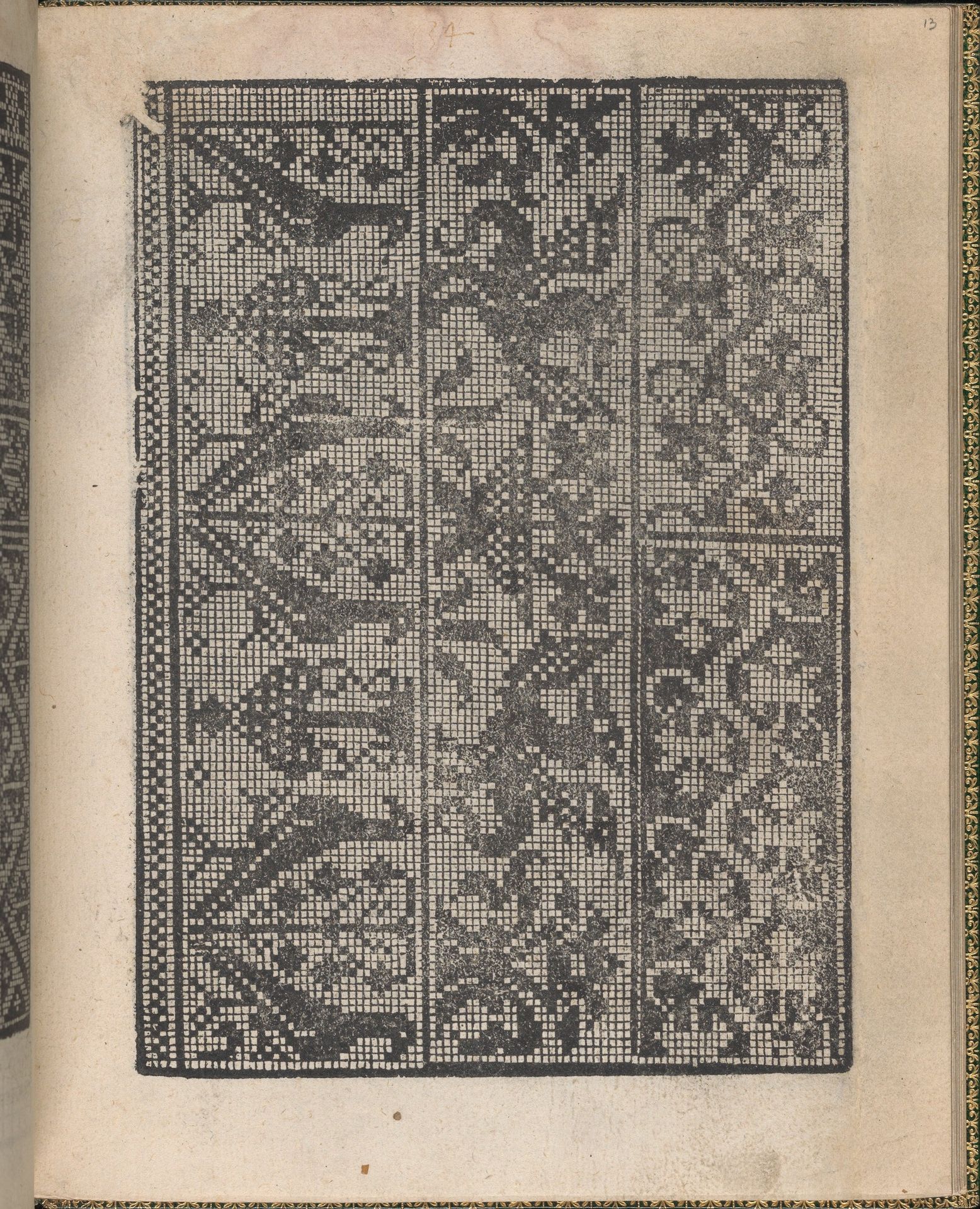 Ornamento delle belle & virtuose donne, page 7 (verso) by Matteo Pagano