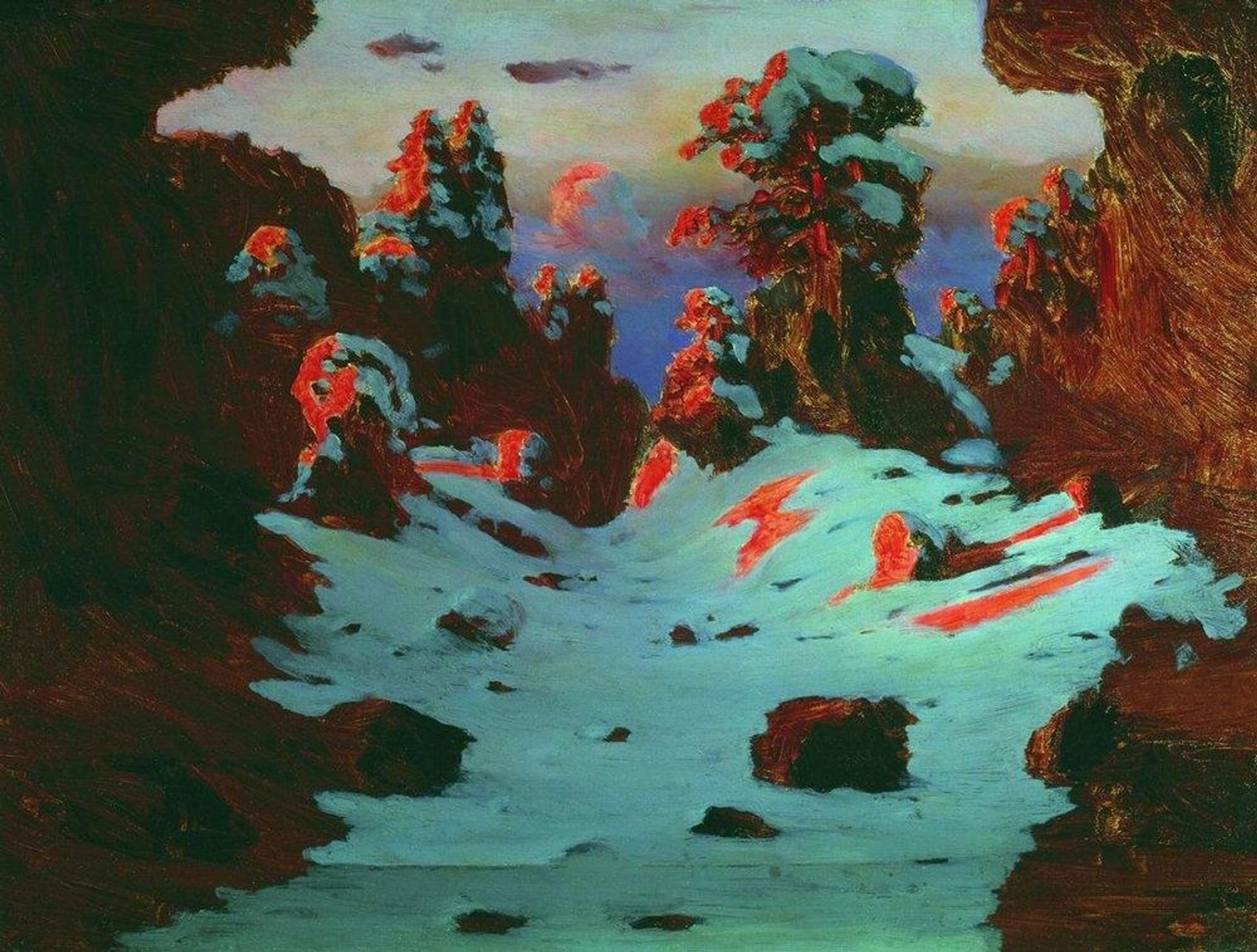 Sunset Effect by Arkhyp Kuindzhi