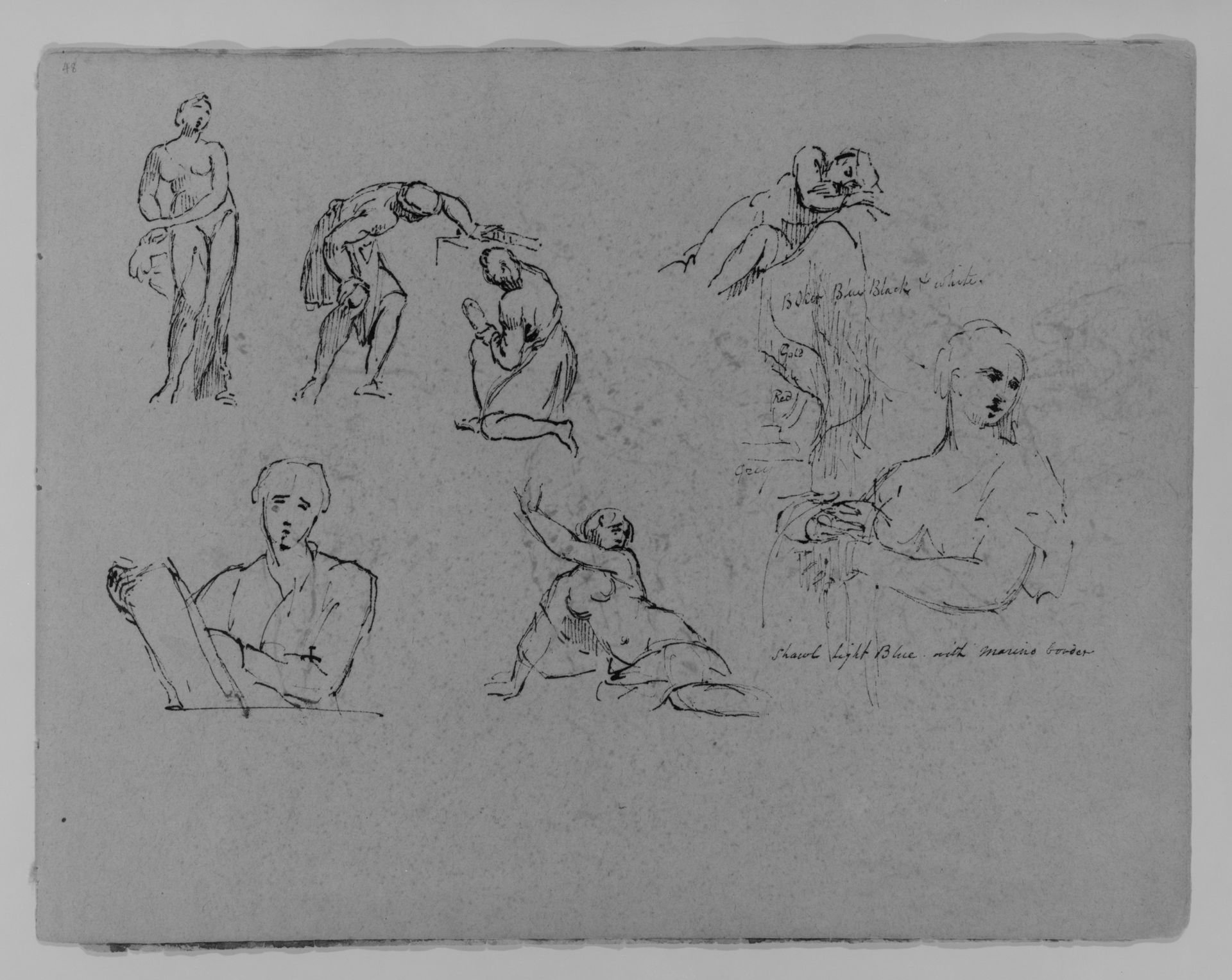(From Sketchbook) by Thomas Sully