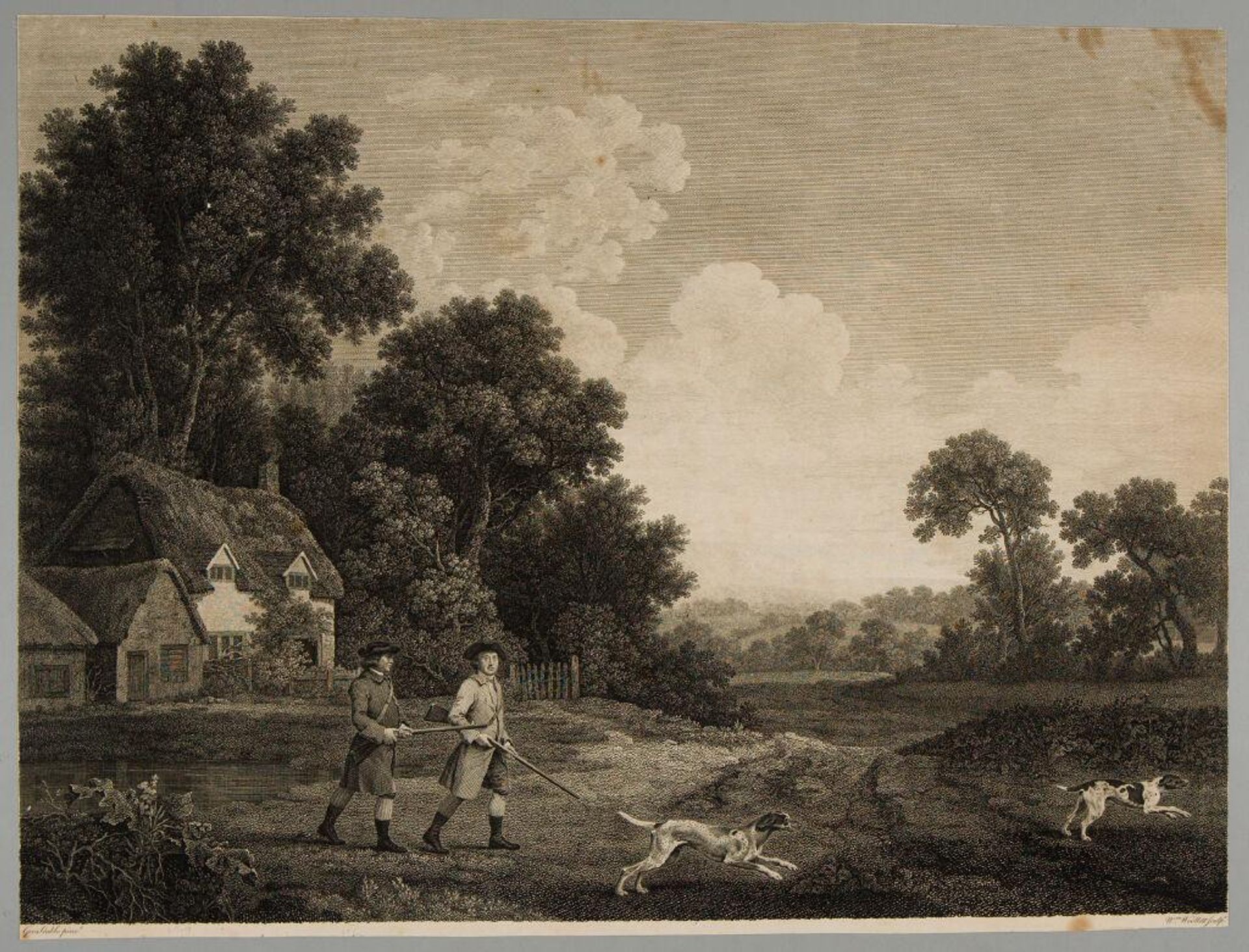 Shooting: Plate II by William Woollett