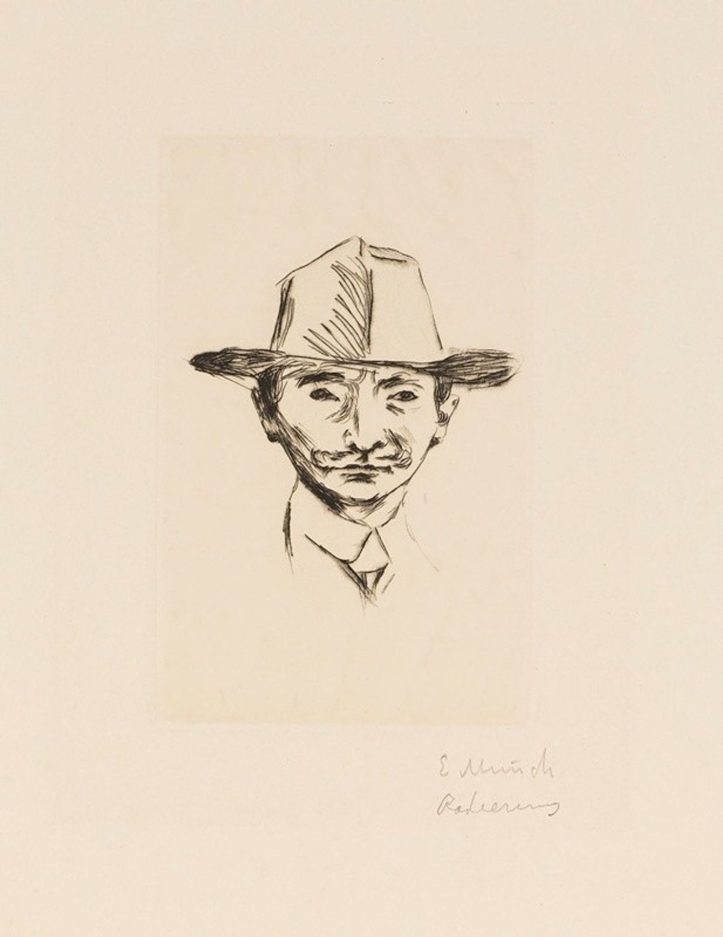 Emanuel Goldstein by Edvard Munch