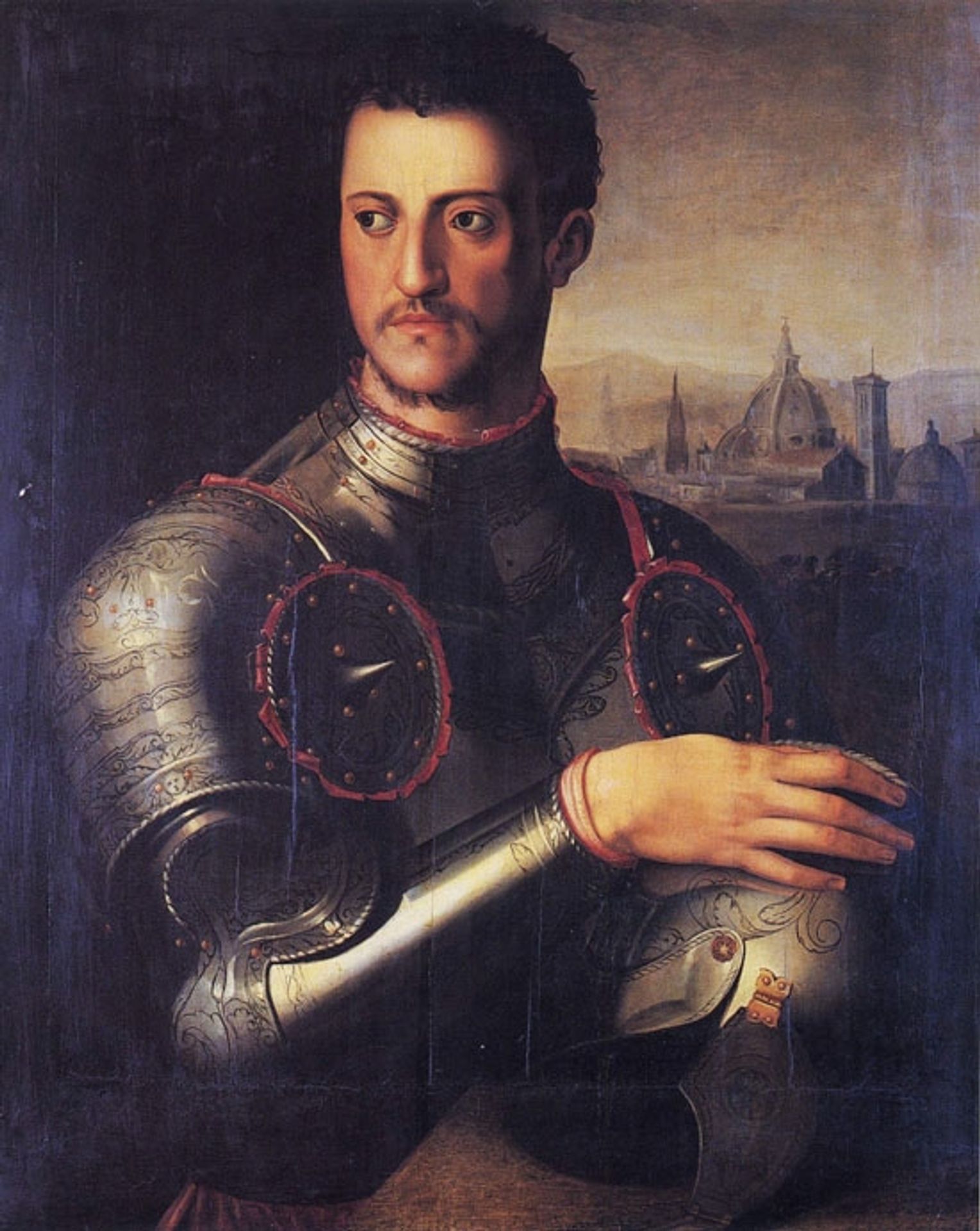 Portrait of the Grand Duke Cosimo I de' Medici by Agnolo Bronzino
