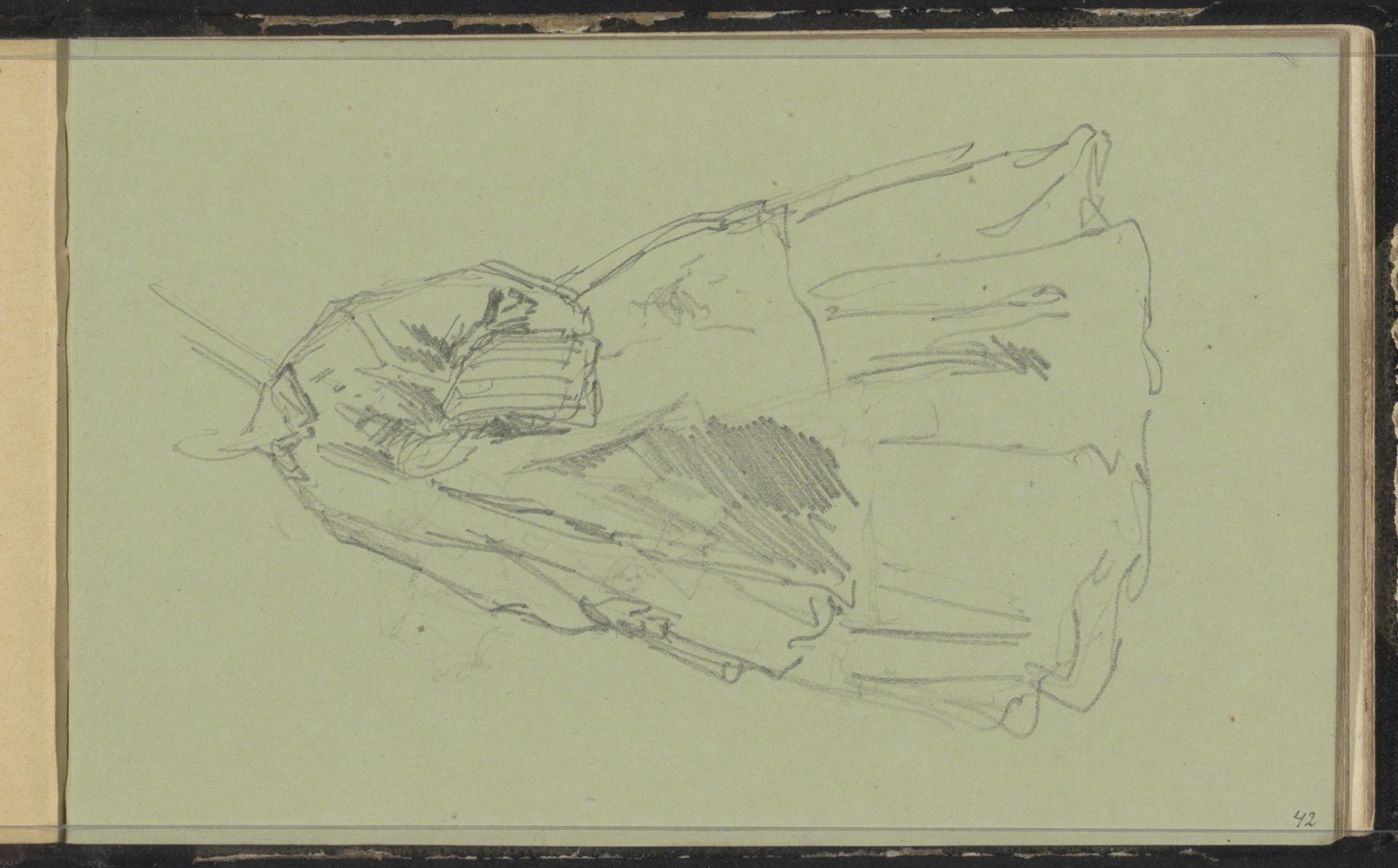 Kostuumstudie by Cornelis Springer