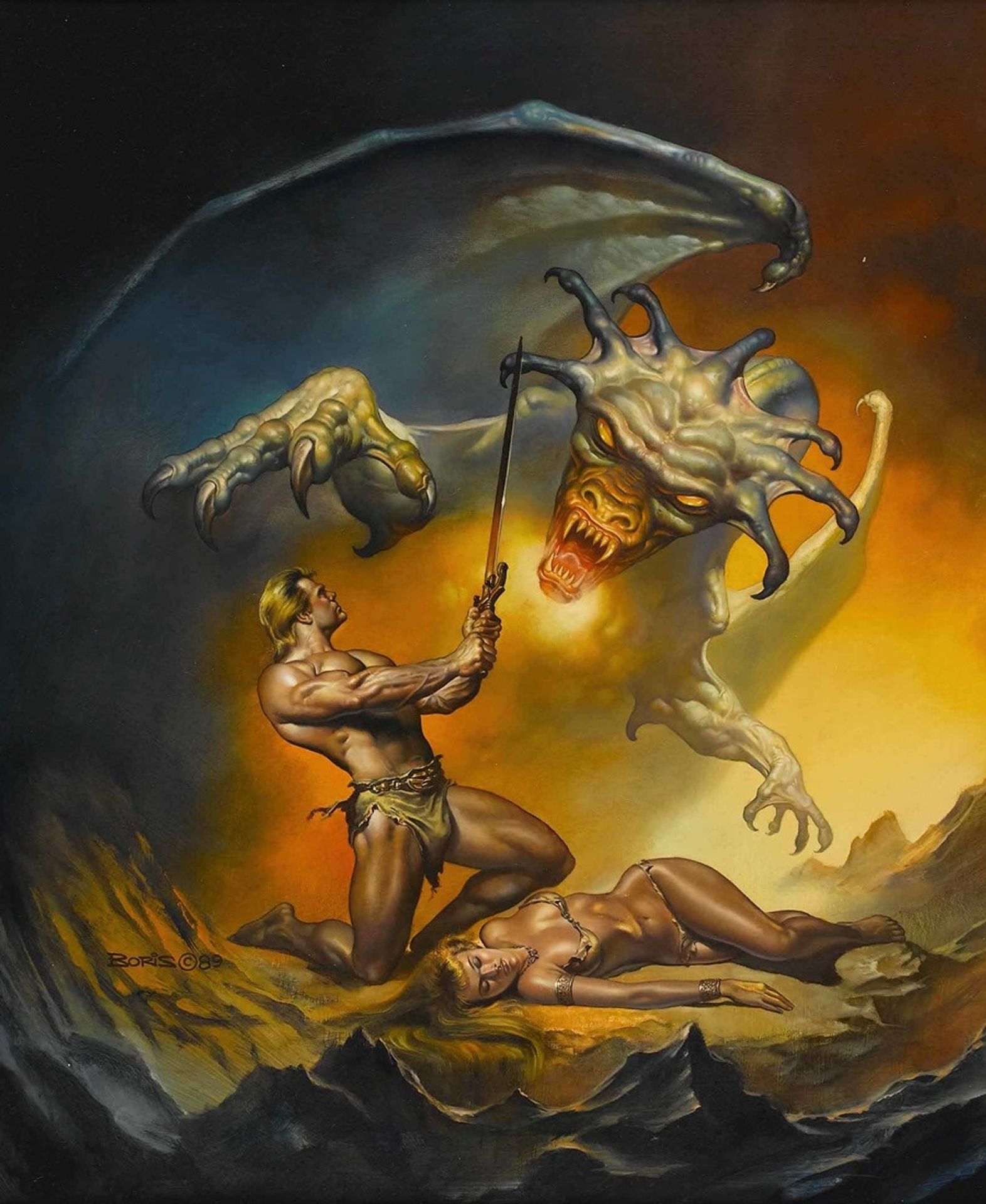 Serbian Myth by Boris Vallejo