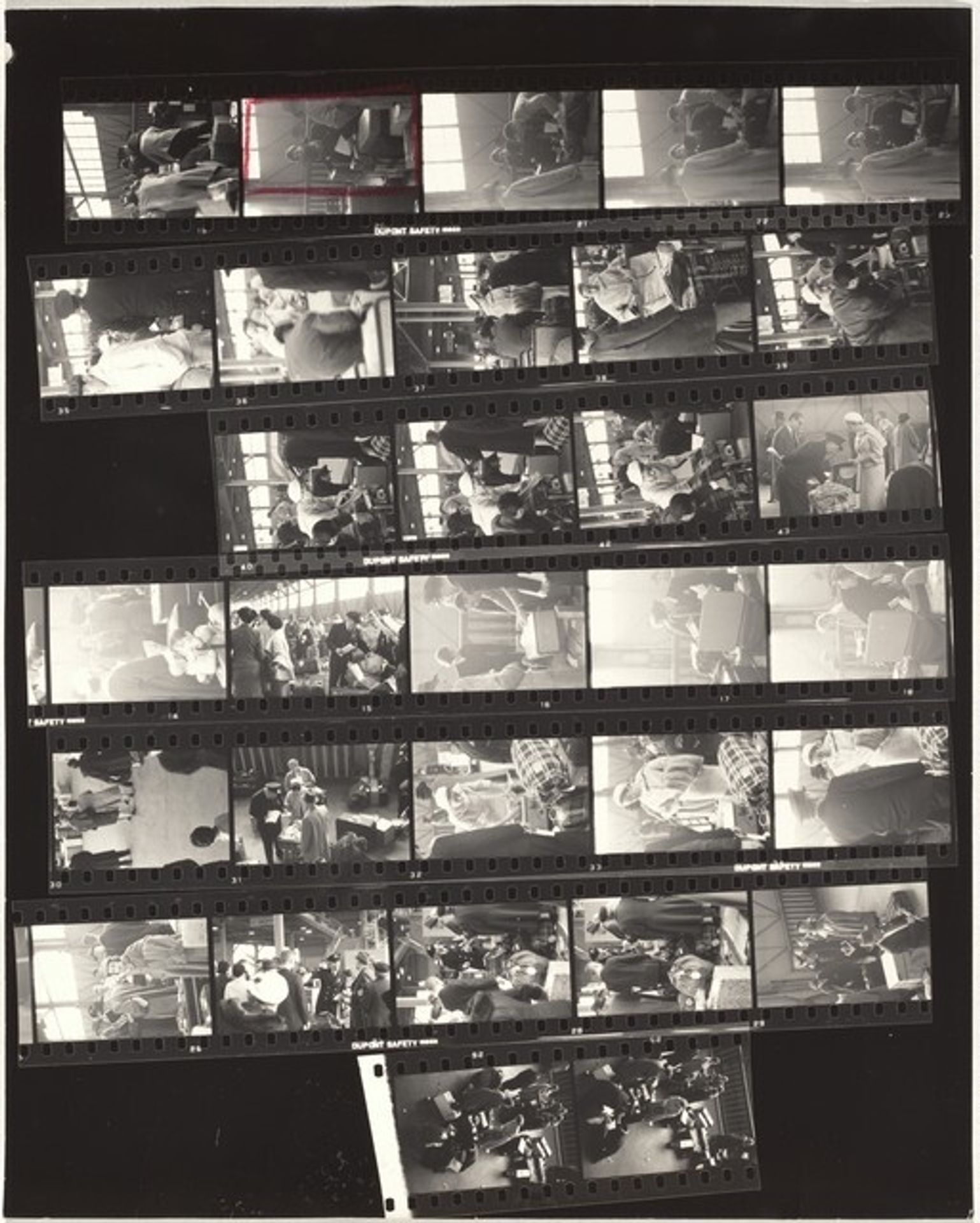 Embarkation 7 by Robert Frank