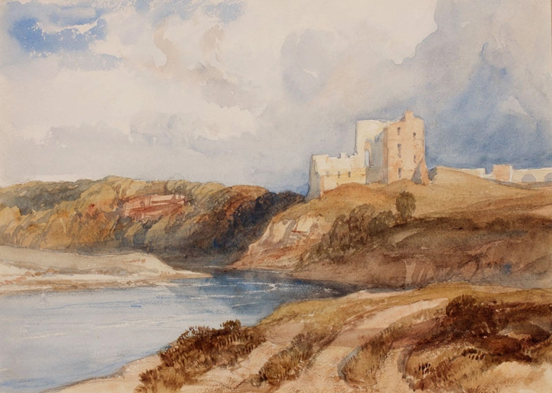 Northumberland: Norham Castle by William Leighton Leitch