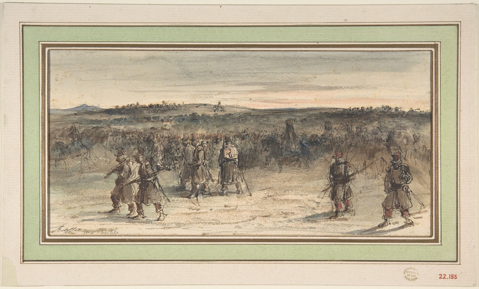 Prise de Constantine by Auguste Raffet