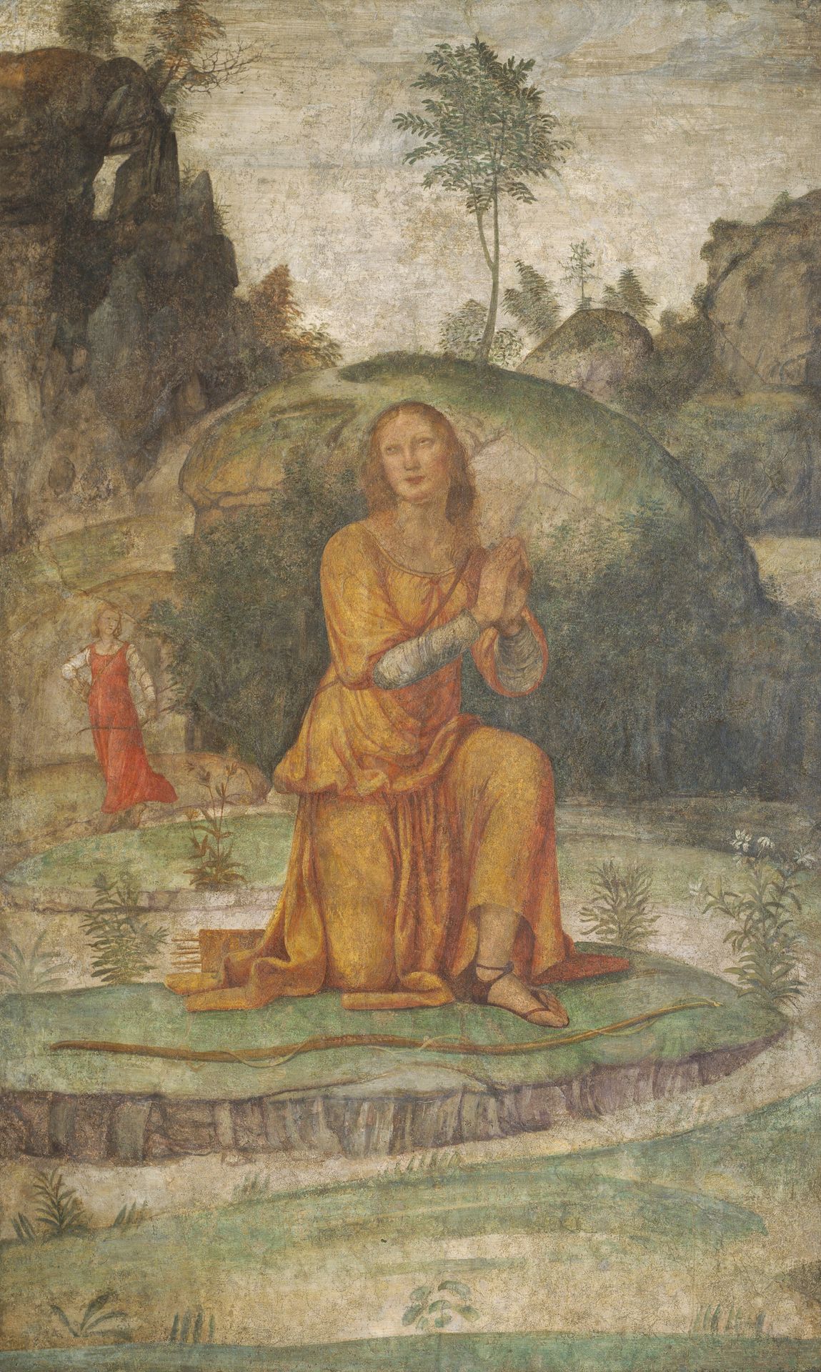 Procris' Prayer to Diana by Bernardino Luini