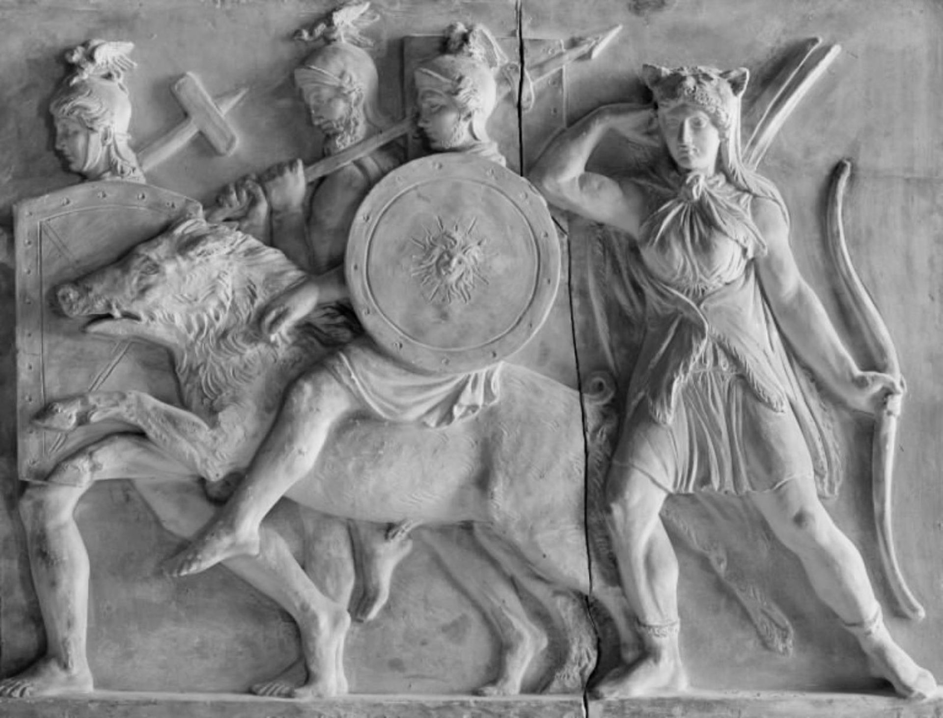 Ragnarokfrisen by Hermann Ernst Freund