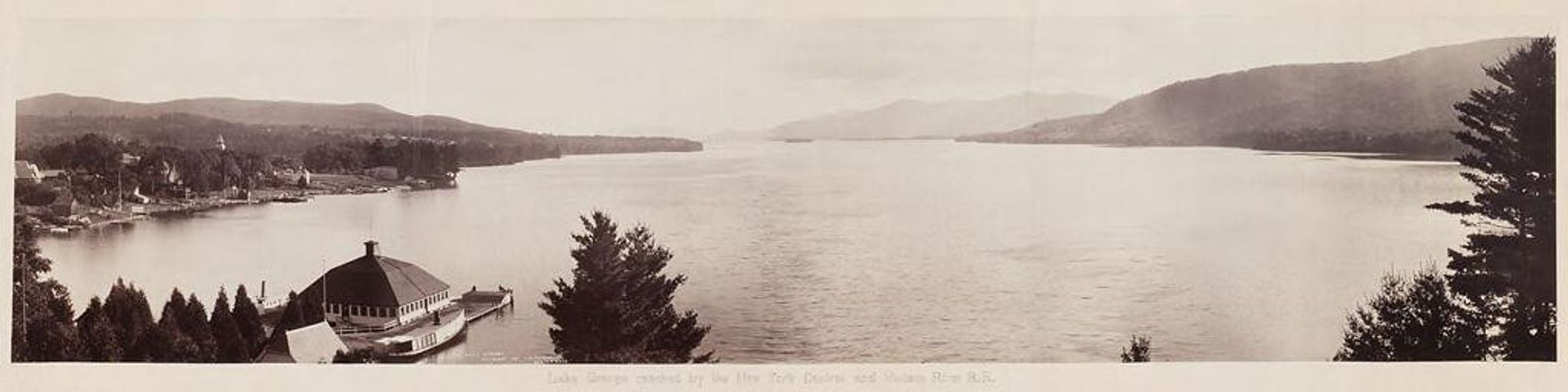 Lake George reached by the N. Y. Central and Hudson River R.R. by William Henry Jackson