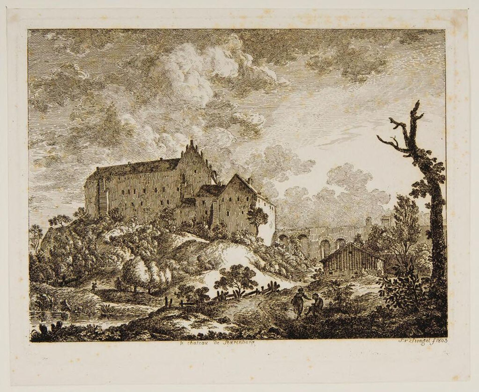 Starenberg Castle by Baron Stephan von Stengel
