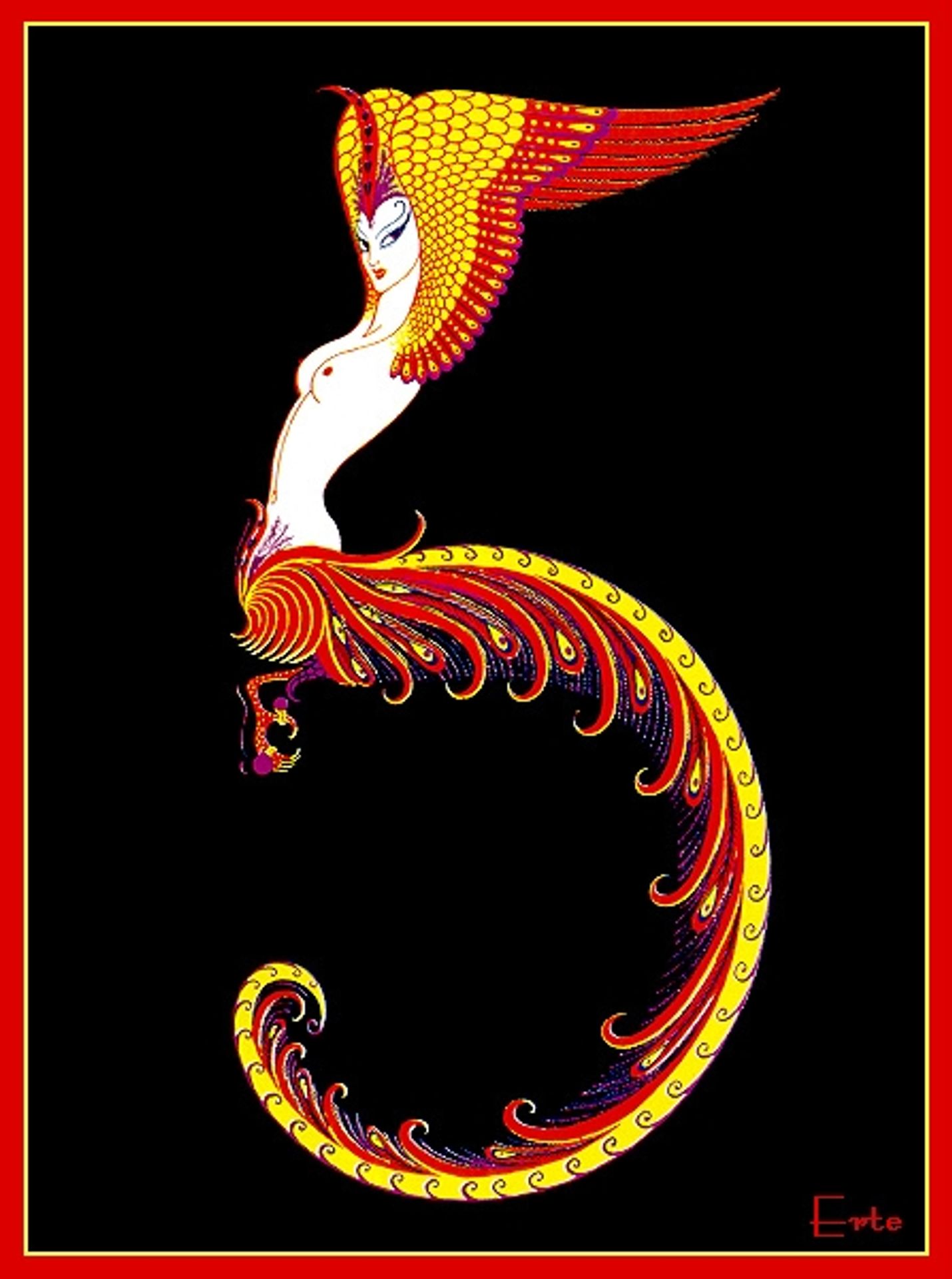 Number 5 by Erte