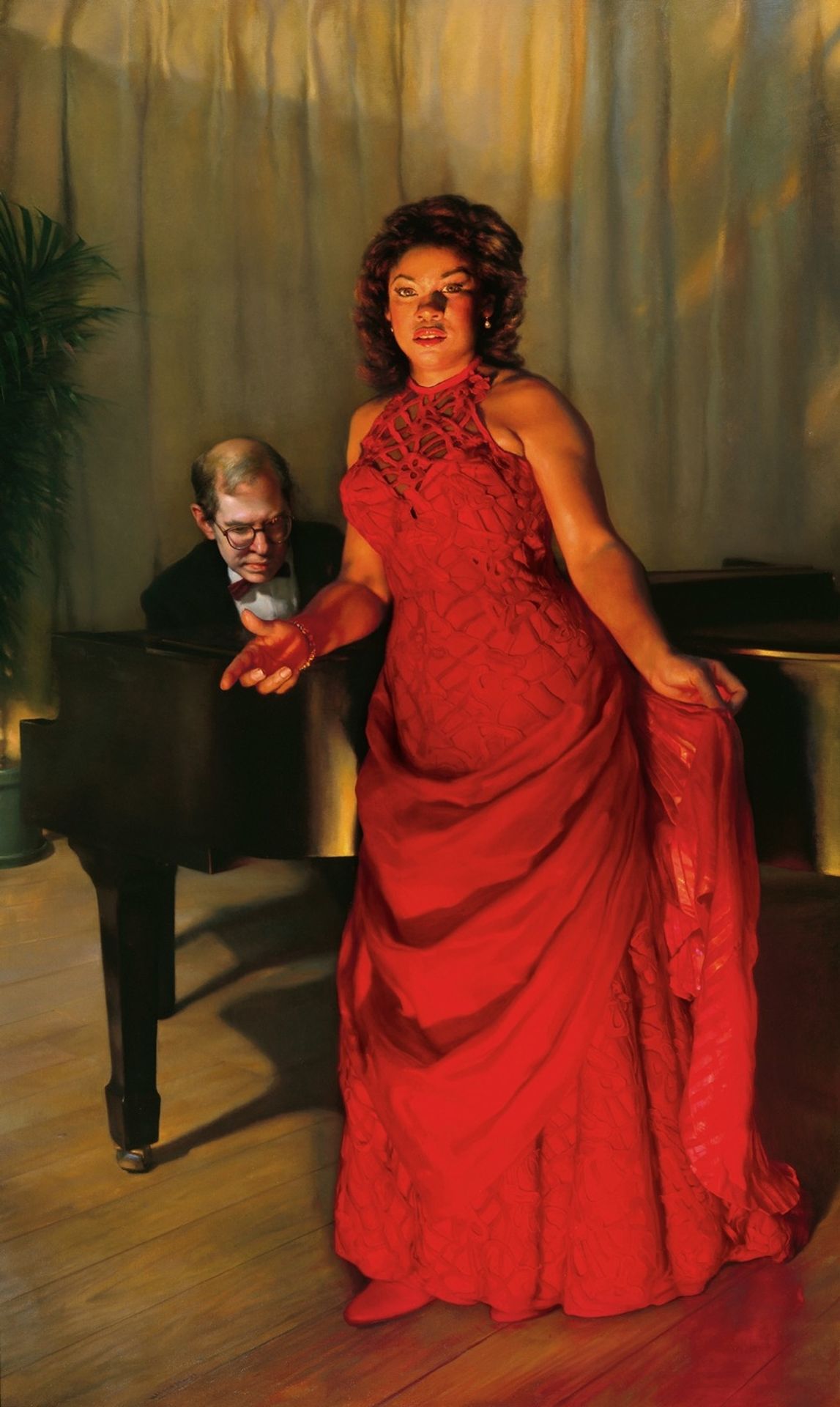 The Recital by Nelson Shanks