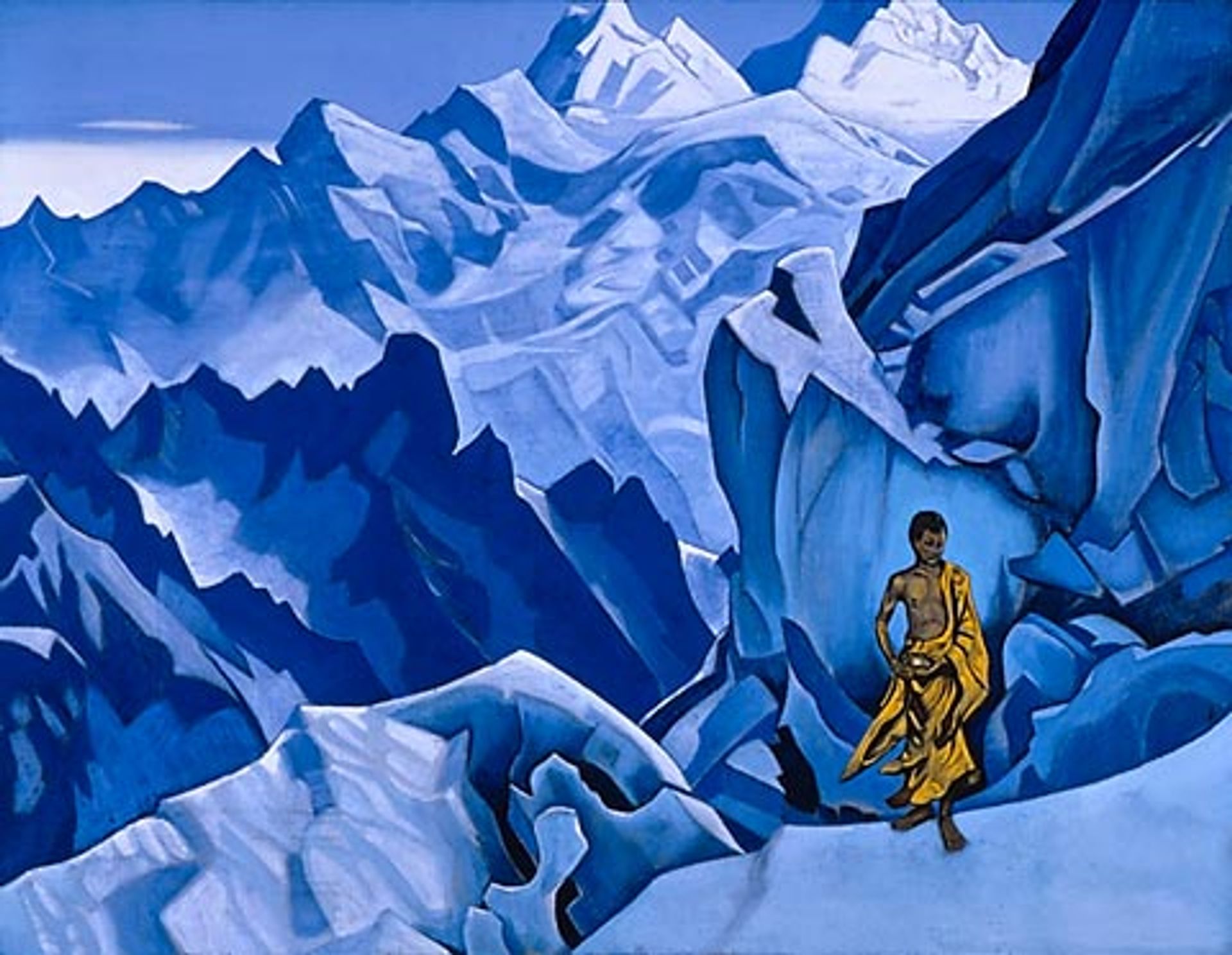 The unspilling vessel by Nicholas Roerich