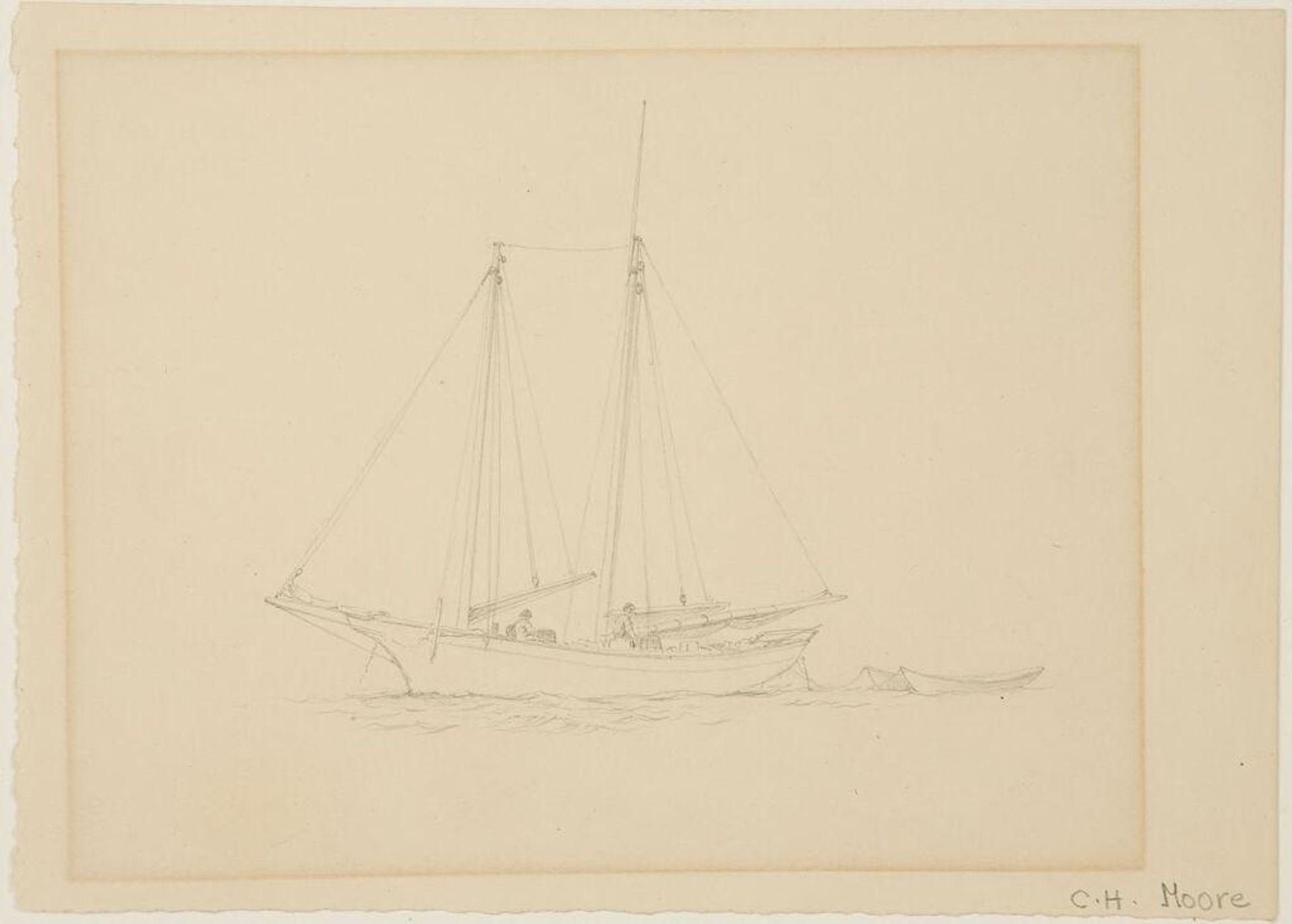 Sailboat by Charles Herbert