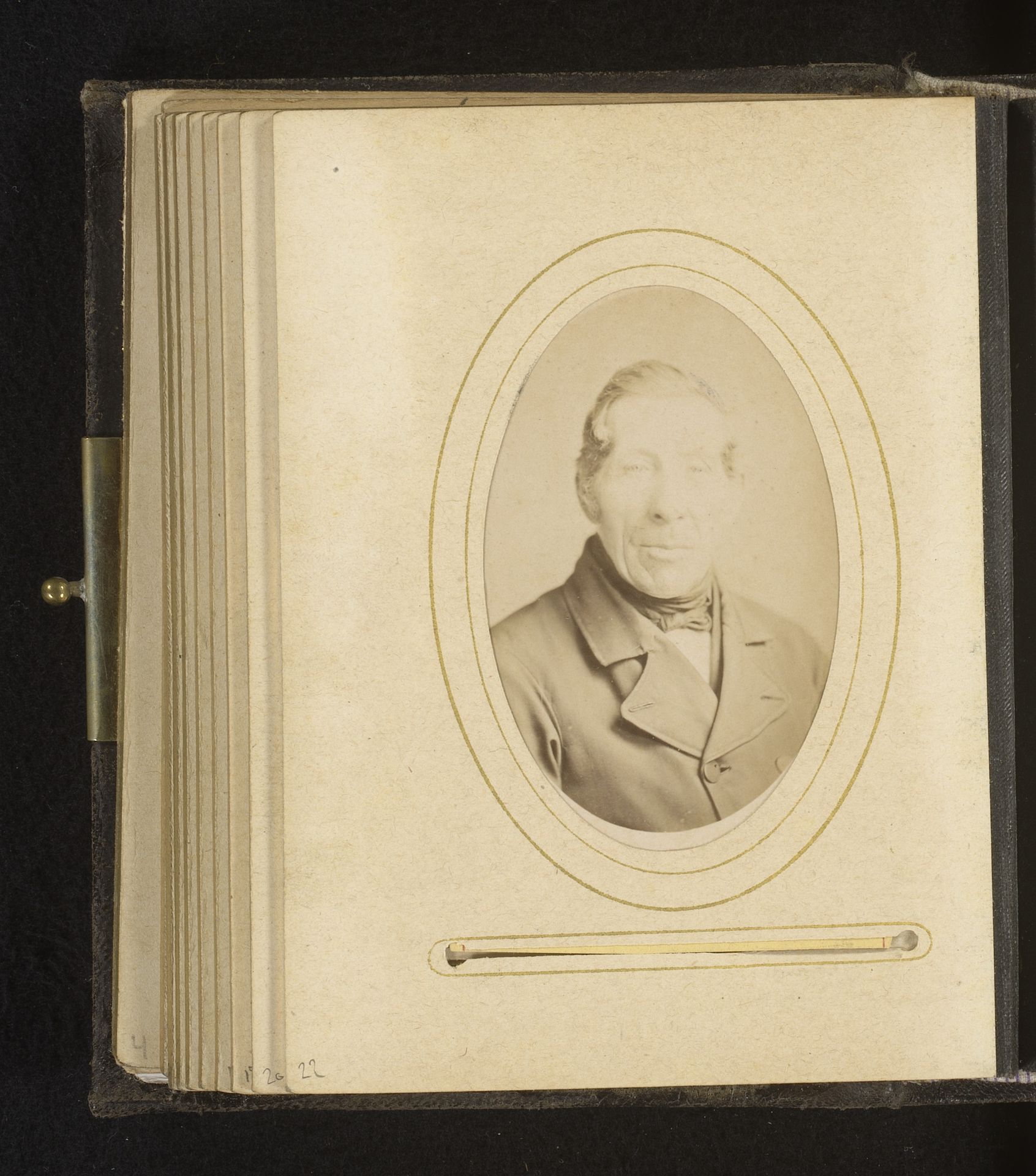 Portret van een man by Abraham Koorenhoff