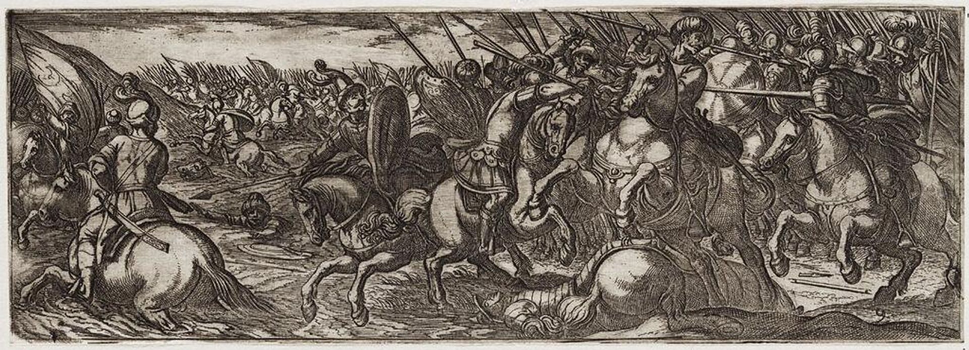 Unknown Battle Scene by Antonio Tempesta
