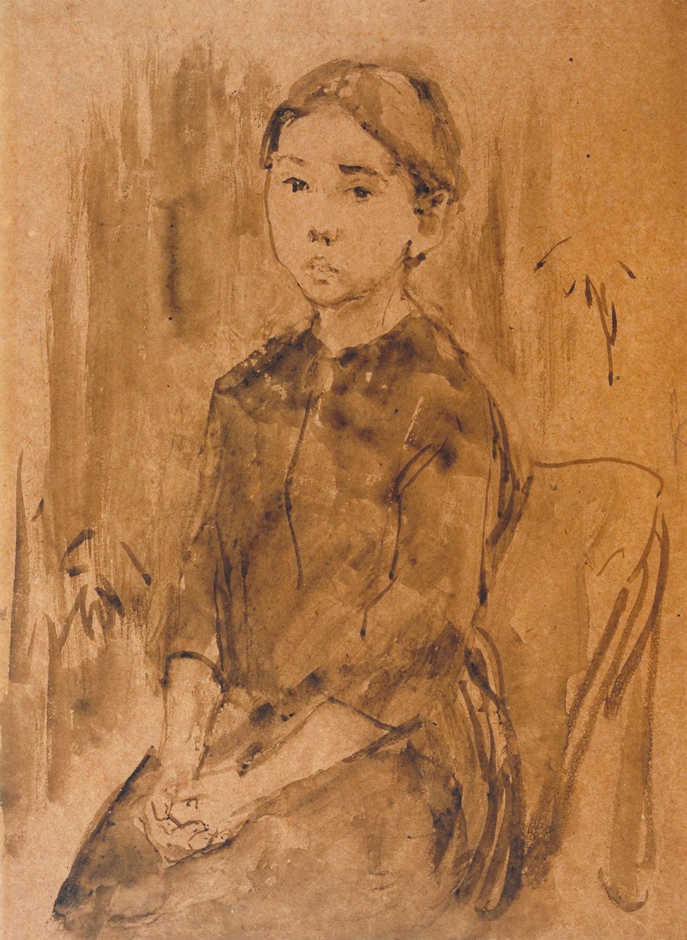 Study of a Child by Gwen John