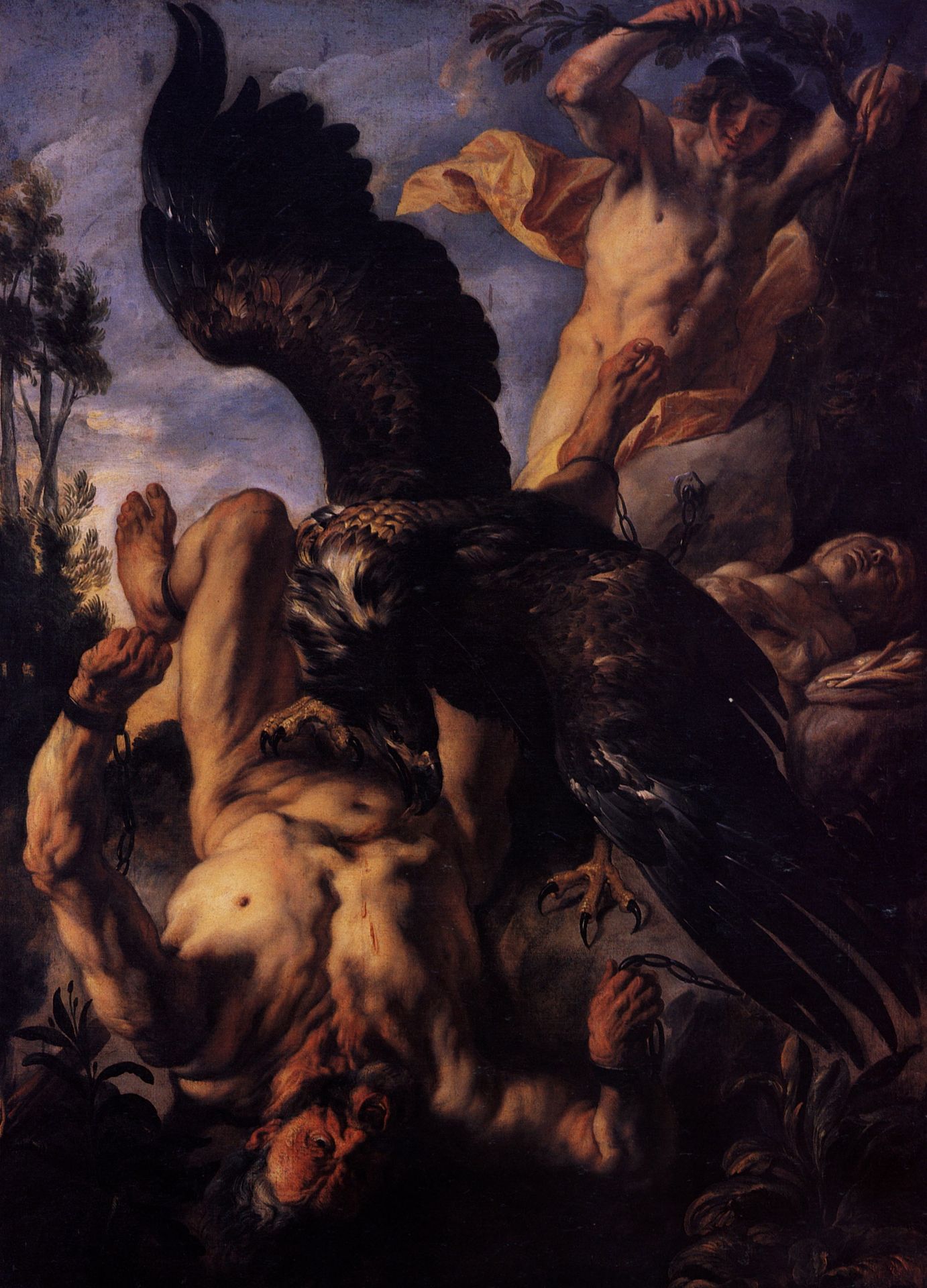 Prometheus Bound by Jacob Jordaens