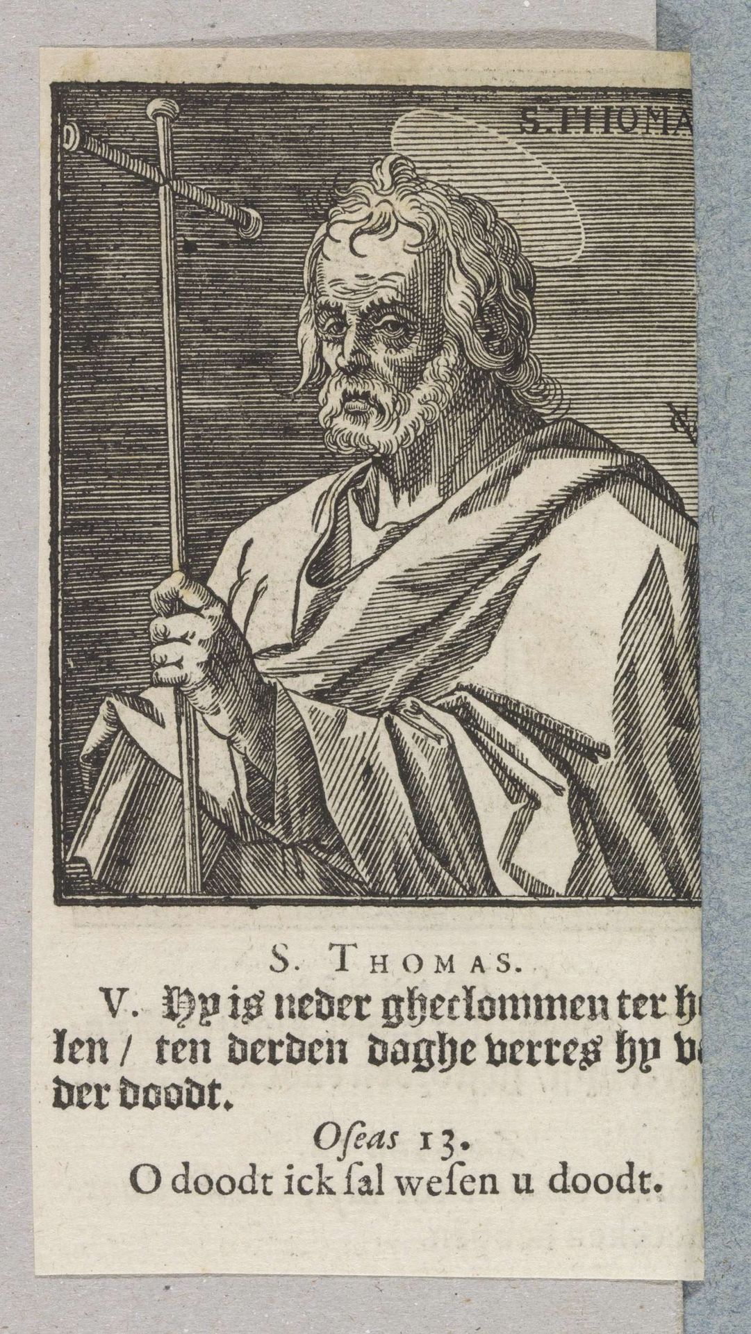 Apostel Tomas by Christoffel van (II) Sichem