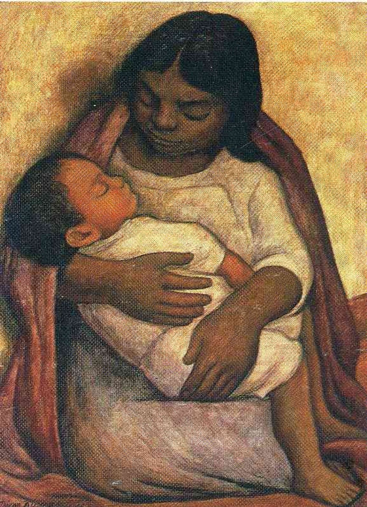 Delfina and Dimas by Diego Rivera