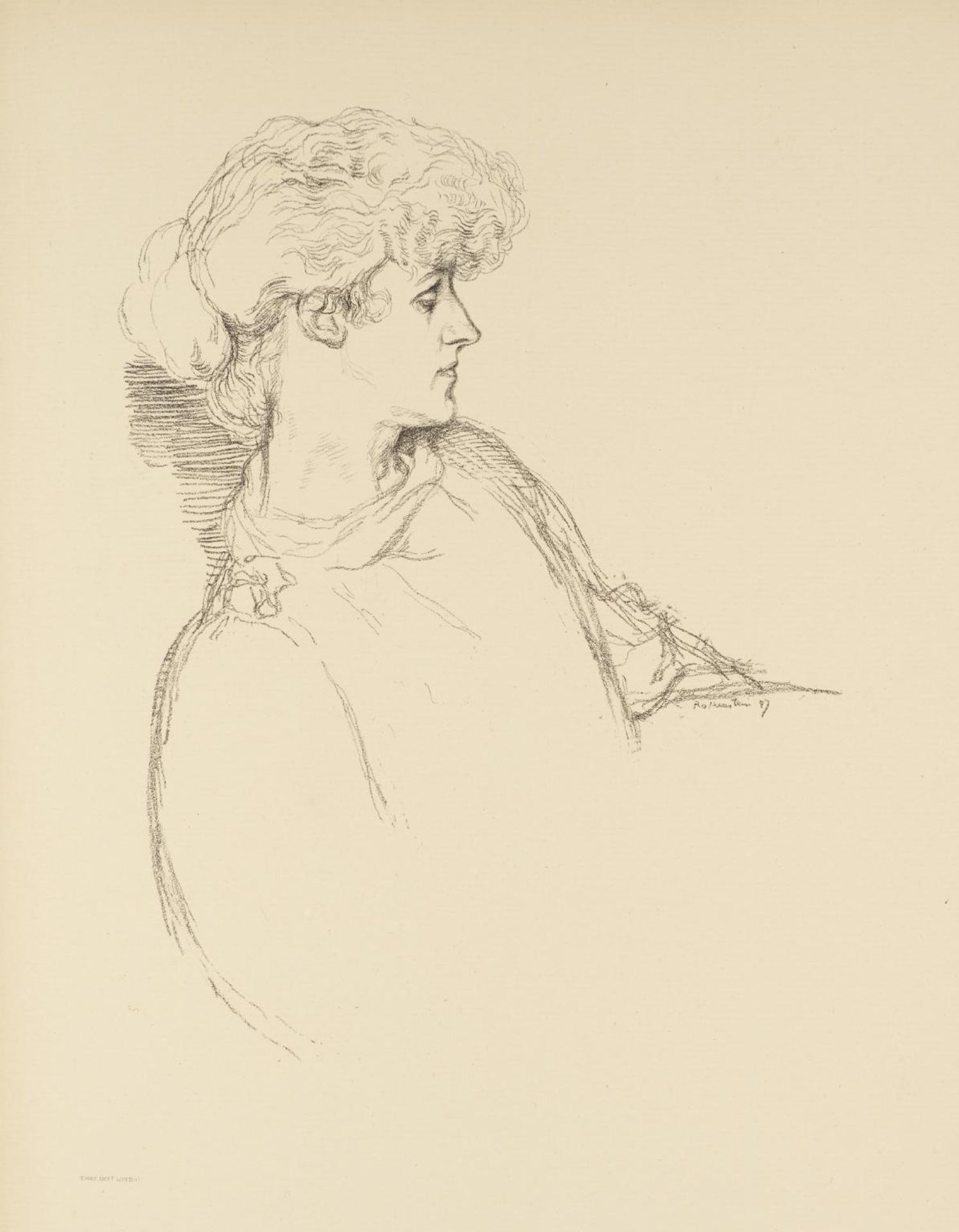 The Marchioness of Granby [Part III] by Sir William Rothenstein