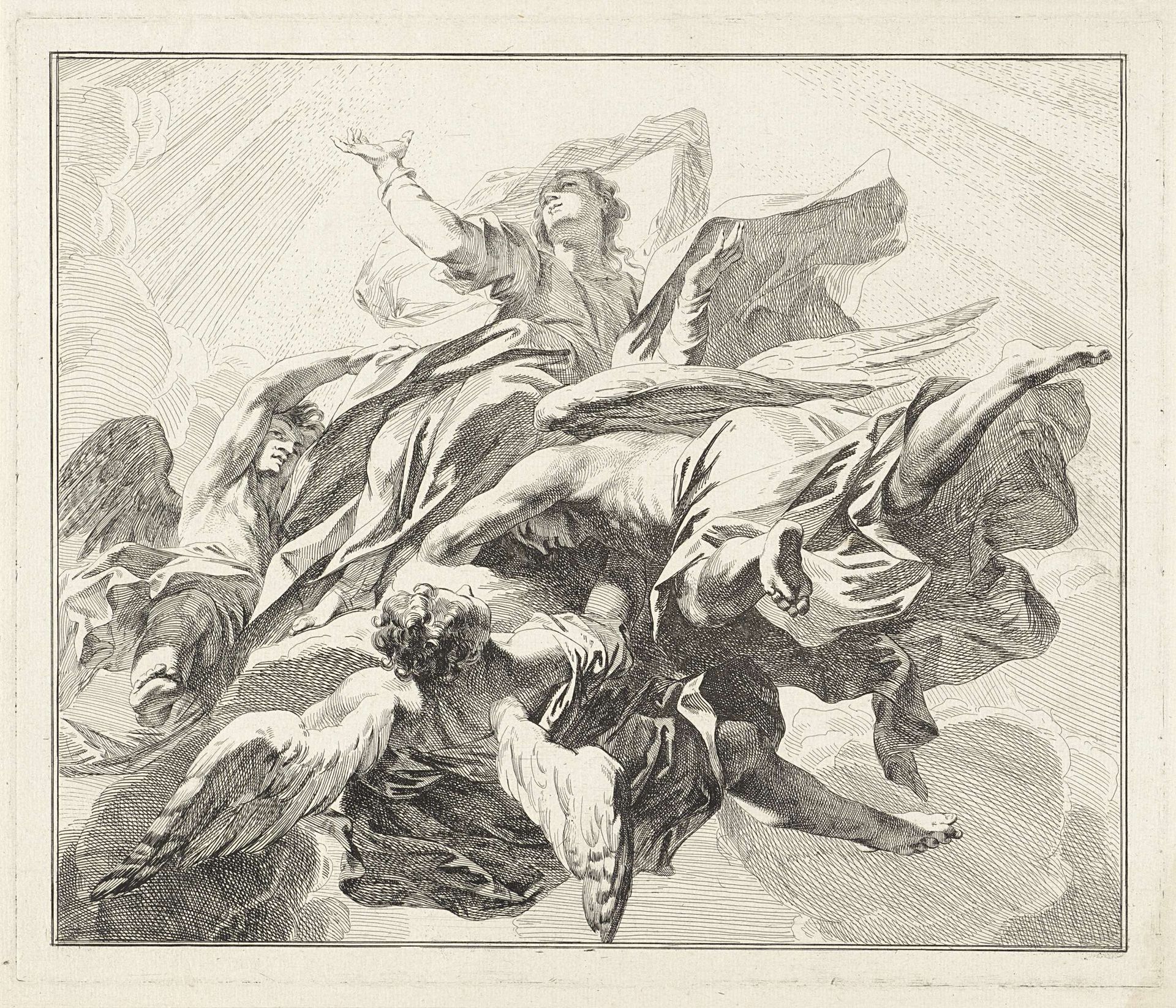 Hemelvaart van Maria by Jacob de Wit