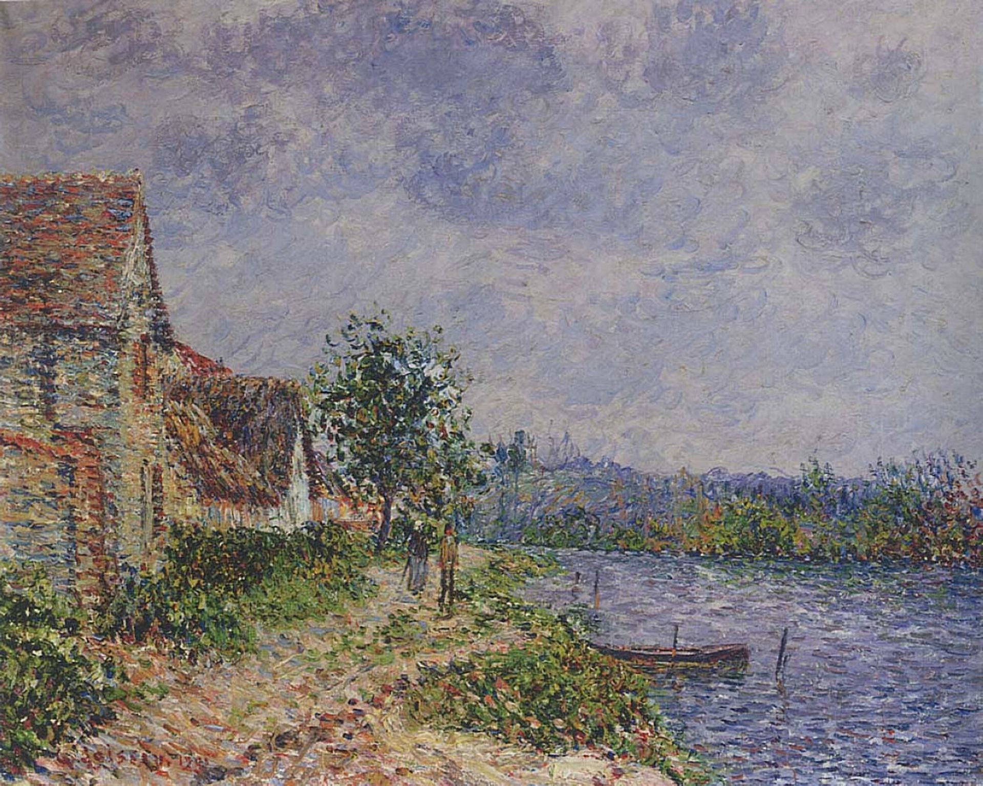 Port Joie by Gustave Loiseau