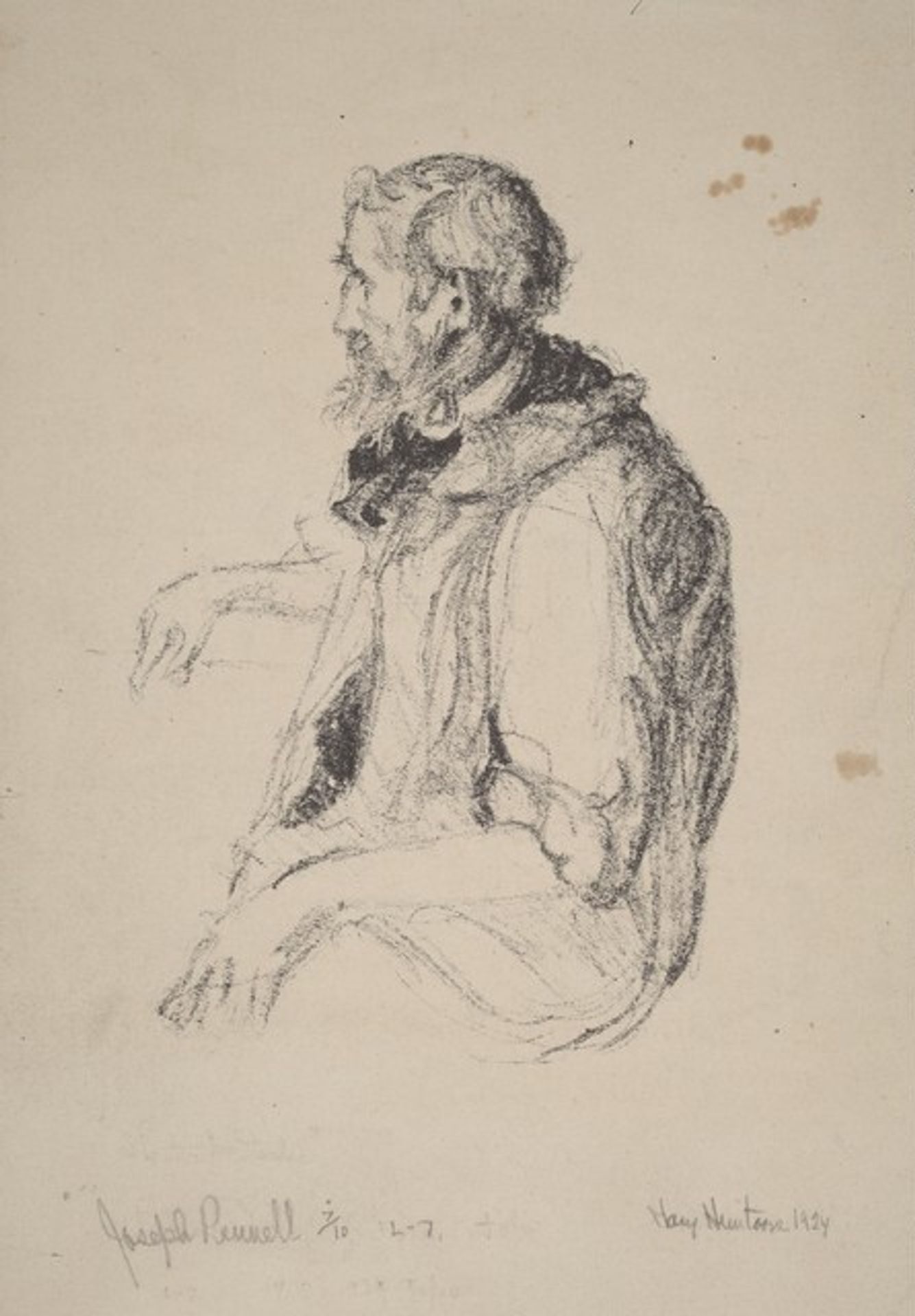 Joseph Pennell by Mary Huntoon