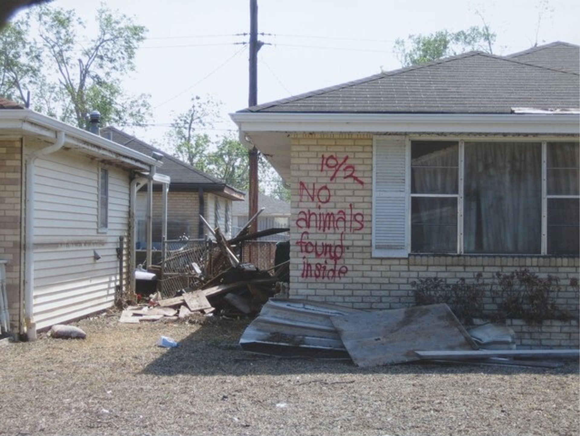 Untitled [New Orleans and the Gulf Coast, 2005] by Richard Misrach