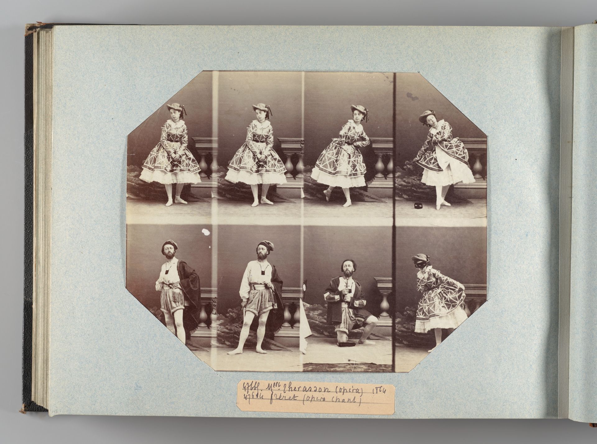 Mlle Therasson [?]; Fréret by André-Adolphe-Eugène Disdéri