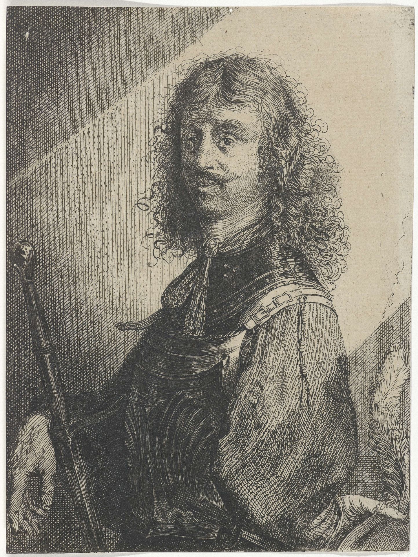 Man in wapenrusting by Pieter Rottermondt
