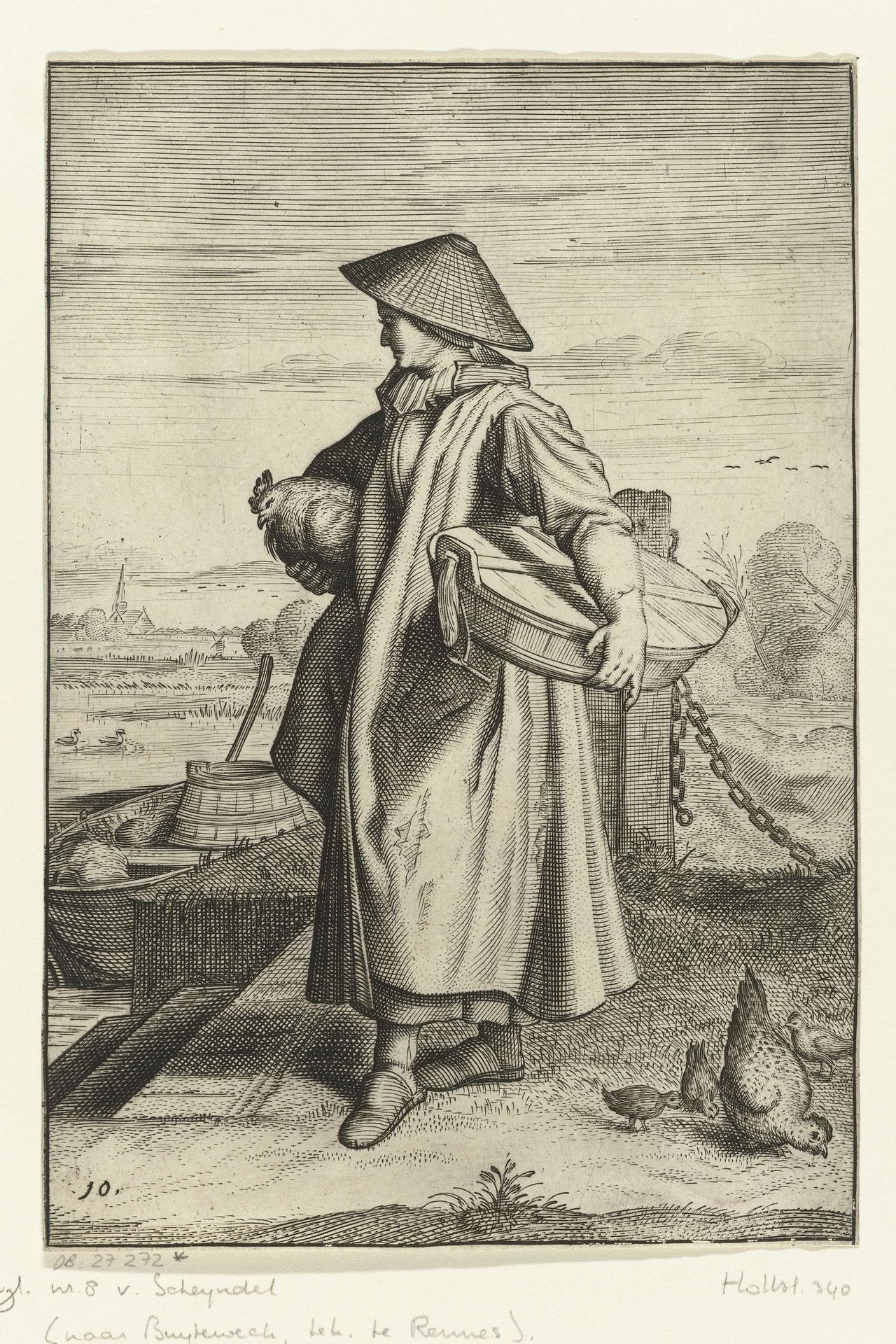 Habitus et cultus Matronarum Nobilu et Rusticarum (Clothing and Manners of Noblewomen and Countrywomen) by Adriaen Matham